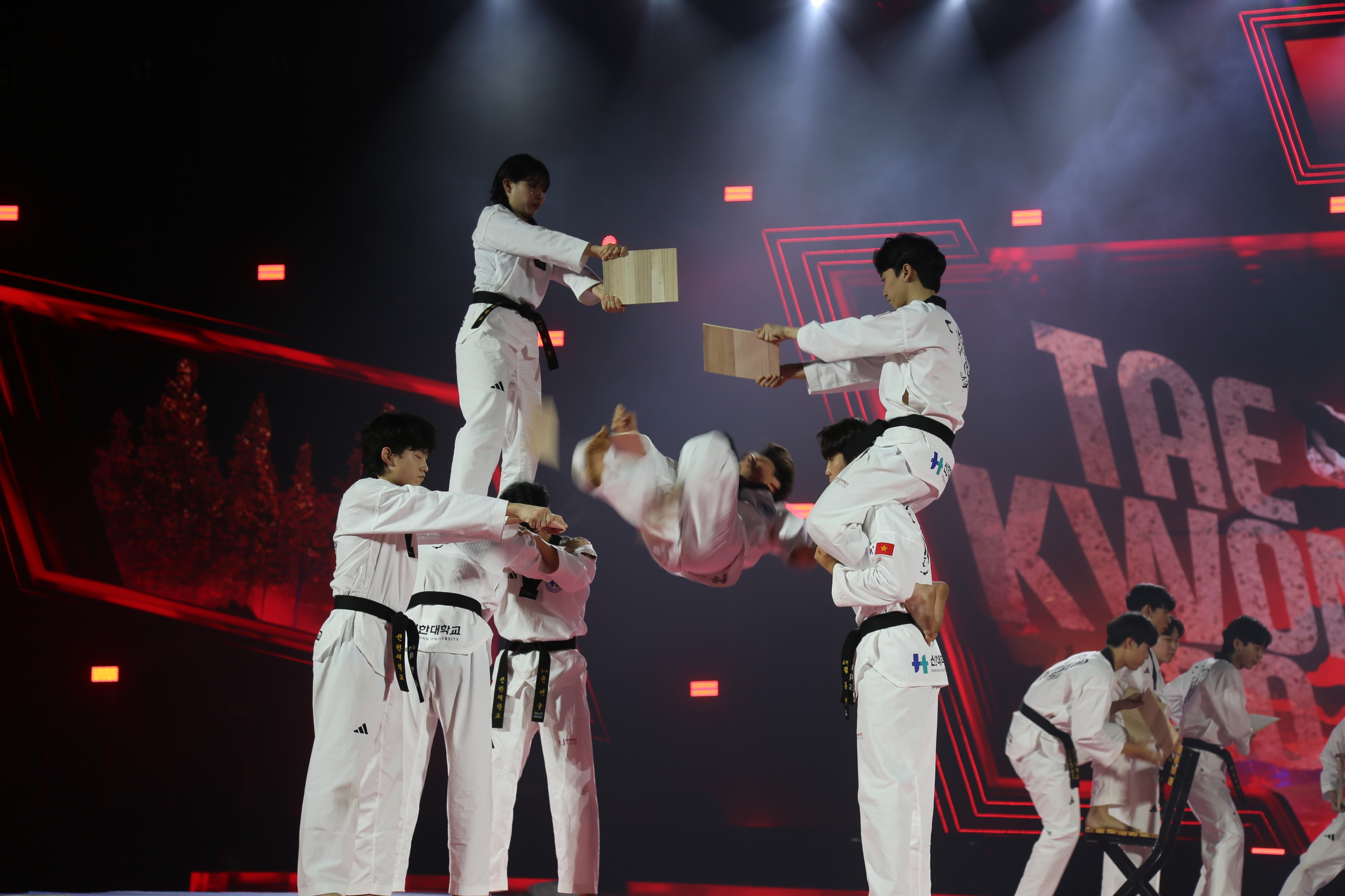 Mãn nhãn lễ khai mạc giải Taekwondo Cảnh sát châu Á- Ảnh 7.