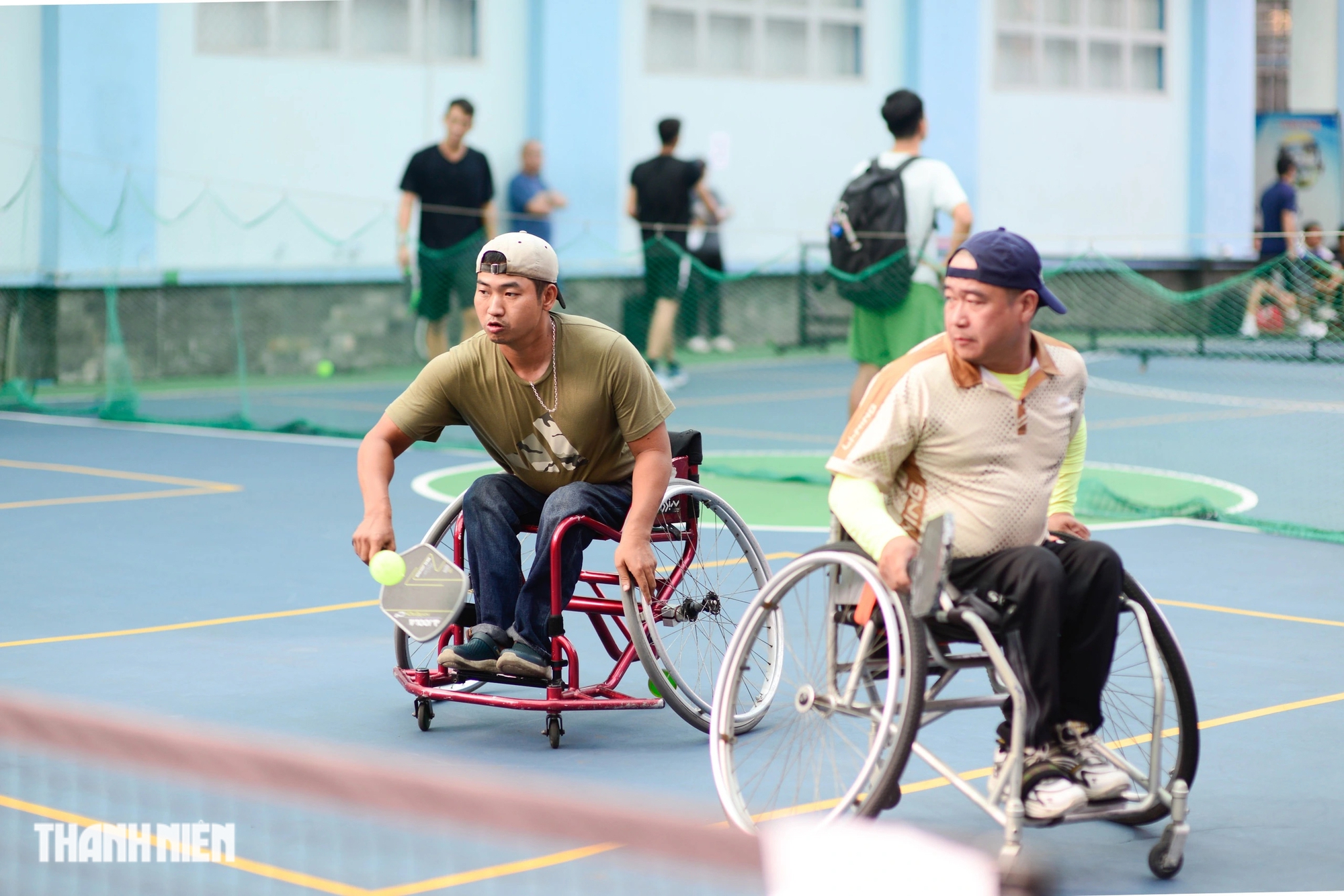 Giải pickleball người khuyết tật TP.HCM có gì hấp dẫn mà người Hàn Quốc sang du đấu?- Ảnh 2.