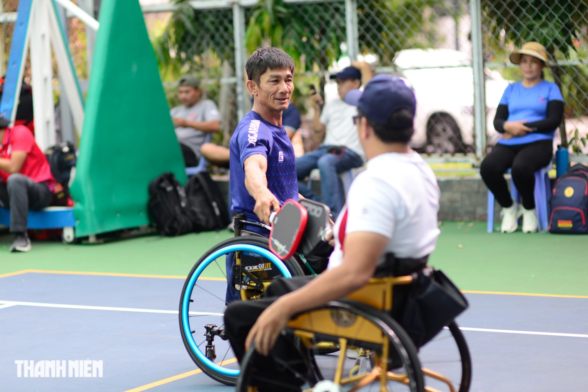 Giải pickleball người khuyết tật TP.HCM có gì hấp dẫn mà người Hàn Quốc sang du đấu?- Ảnh 5.