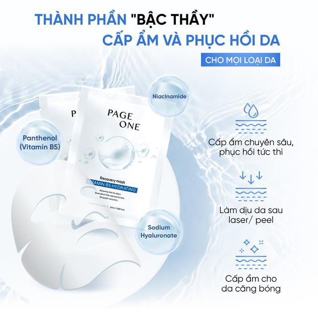 Hướng dẫn sử dụng mặt nạ PageOne Vitamin B5 Hydrating đúng chuẩn da căng mịn tức thì- Ảnh 4.