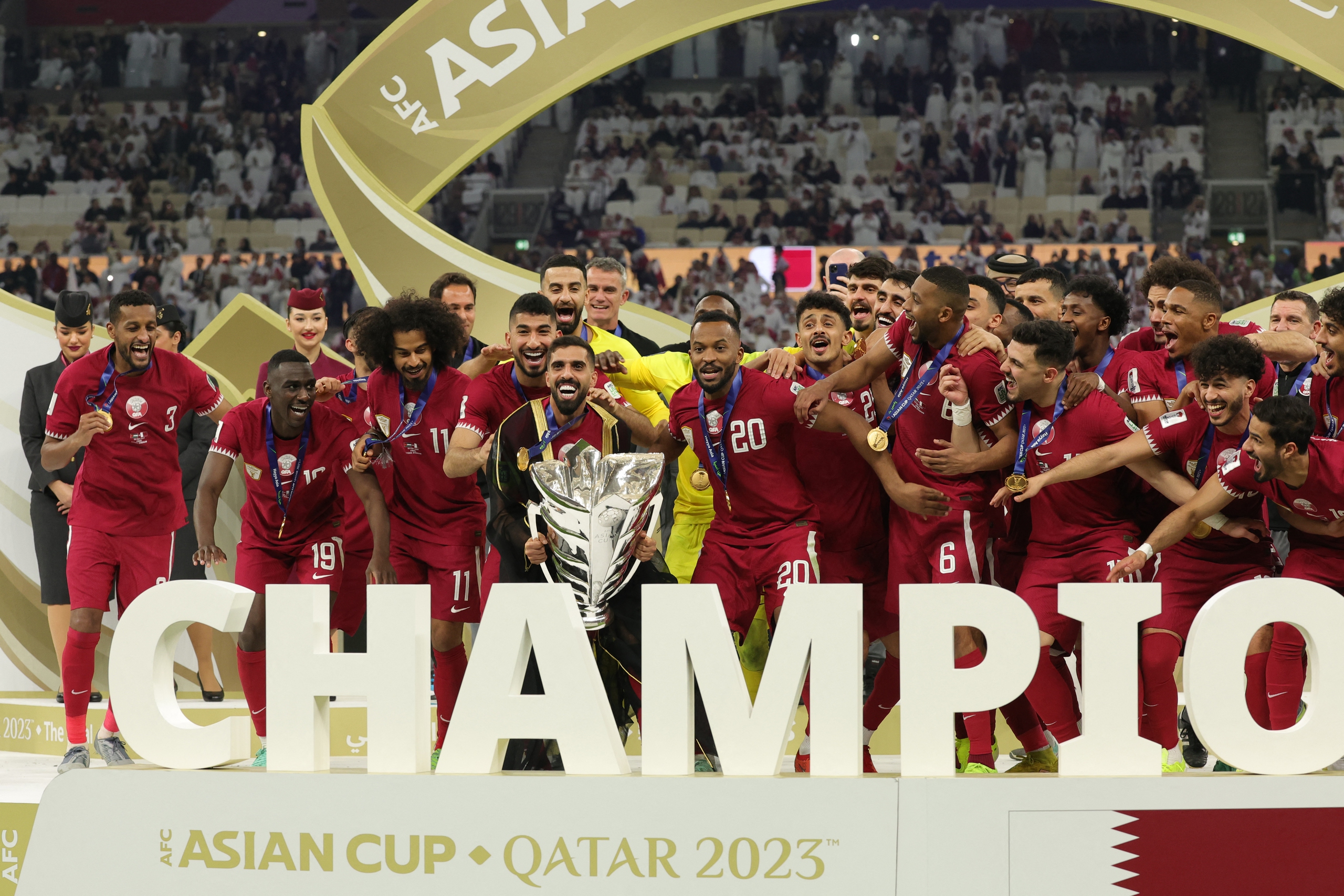 Đội tuyển Qatar 'độc chiếm' giải thưởng tại Asian Cup 2023- Ảnh 9.