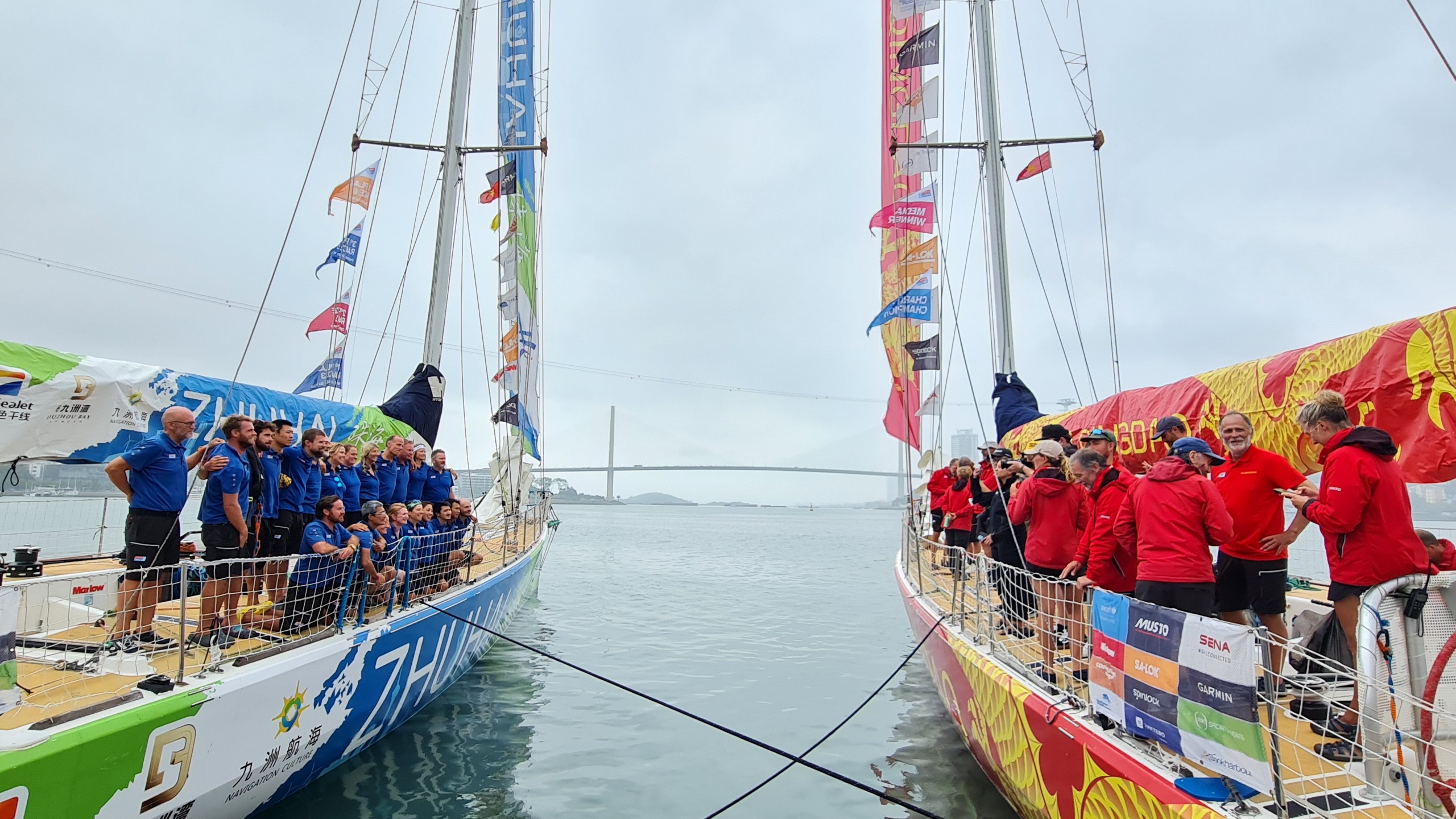 Thuyền buồm vòng quanh thế giới Clipper Race đến Hạ Long- Ảnh 1.