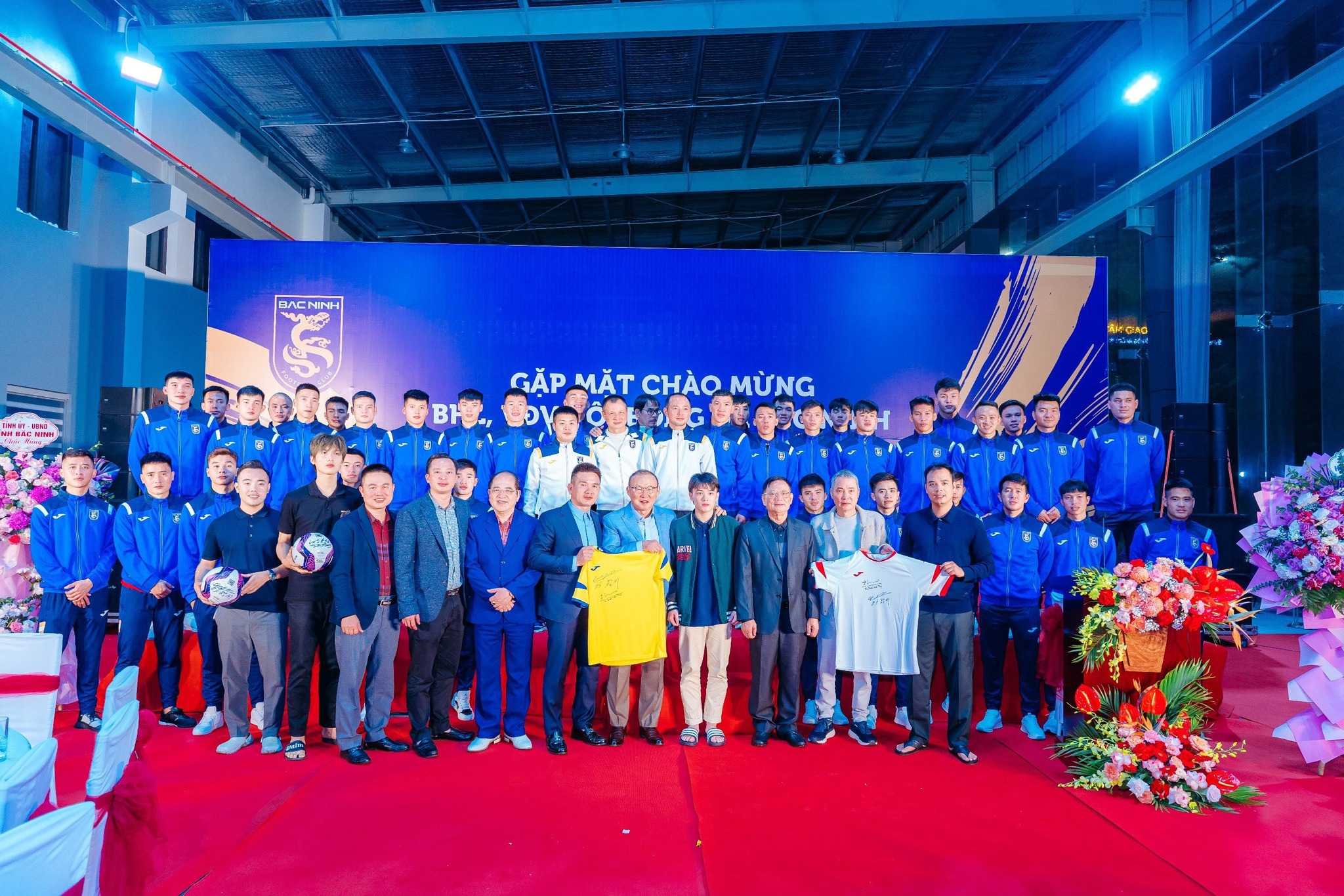 Buổi lễ gặp mặt chào mừng FC Bắc Ninh