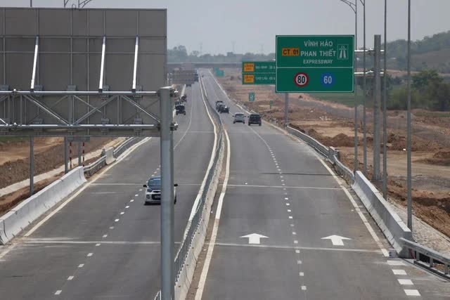 Cao tốc Vĩnh Hảo - Phan Thiết được nâng tốc độ tối đa lên 90 km/giờ- Ảnh 1.