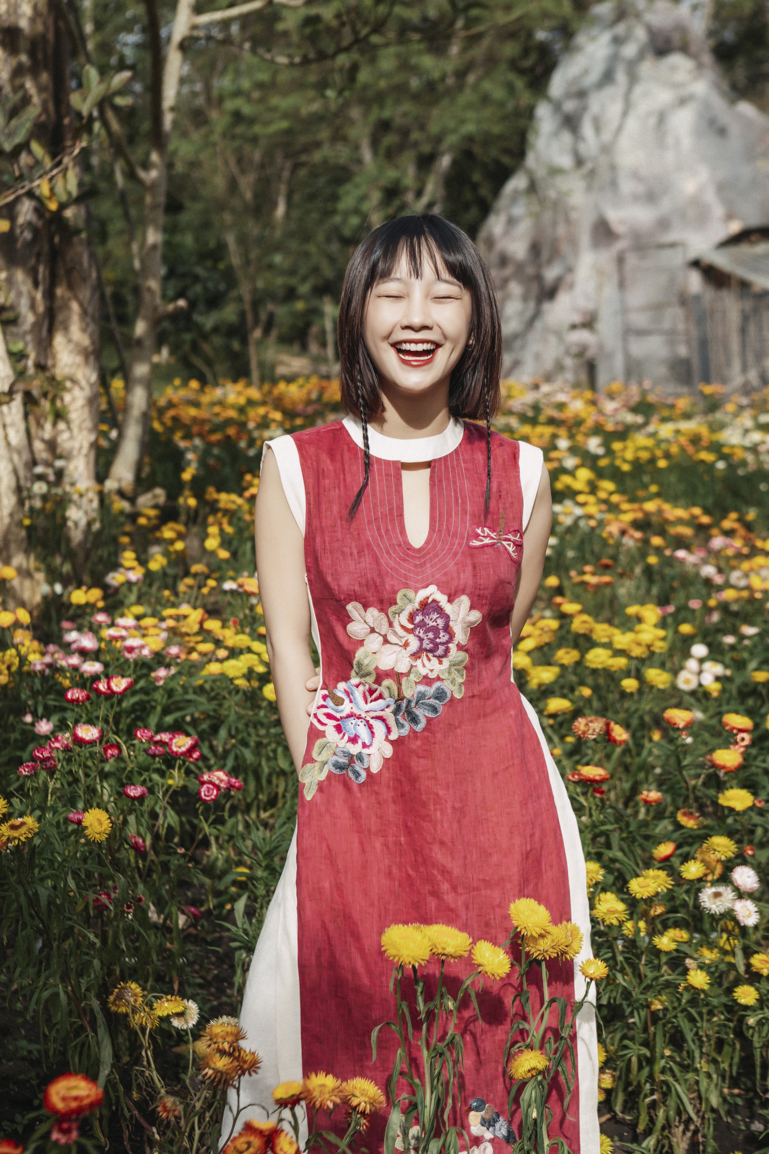 Vợ chồng L&yacute; Hải du xu&acirc;n c&ugrave;ng d&agrave;n diễn vi&ecirc;n 'Lật mặt 7'- Ảnh 10.