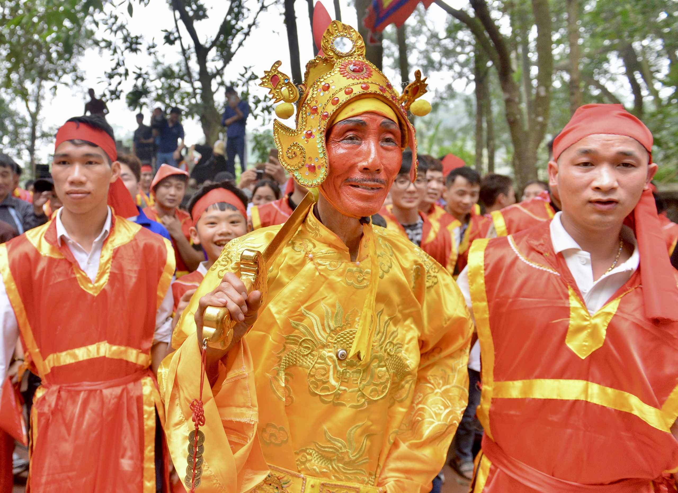 Lễ hội chém bạch kê tinh độc nhất vô nhị ở Hà Nội- Ảnh 17.