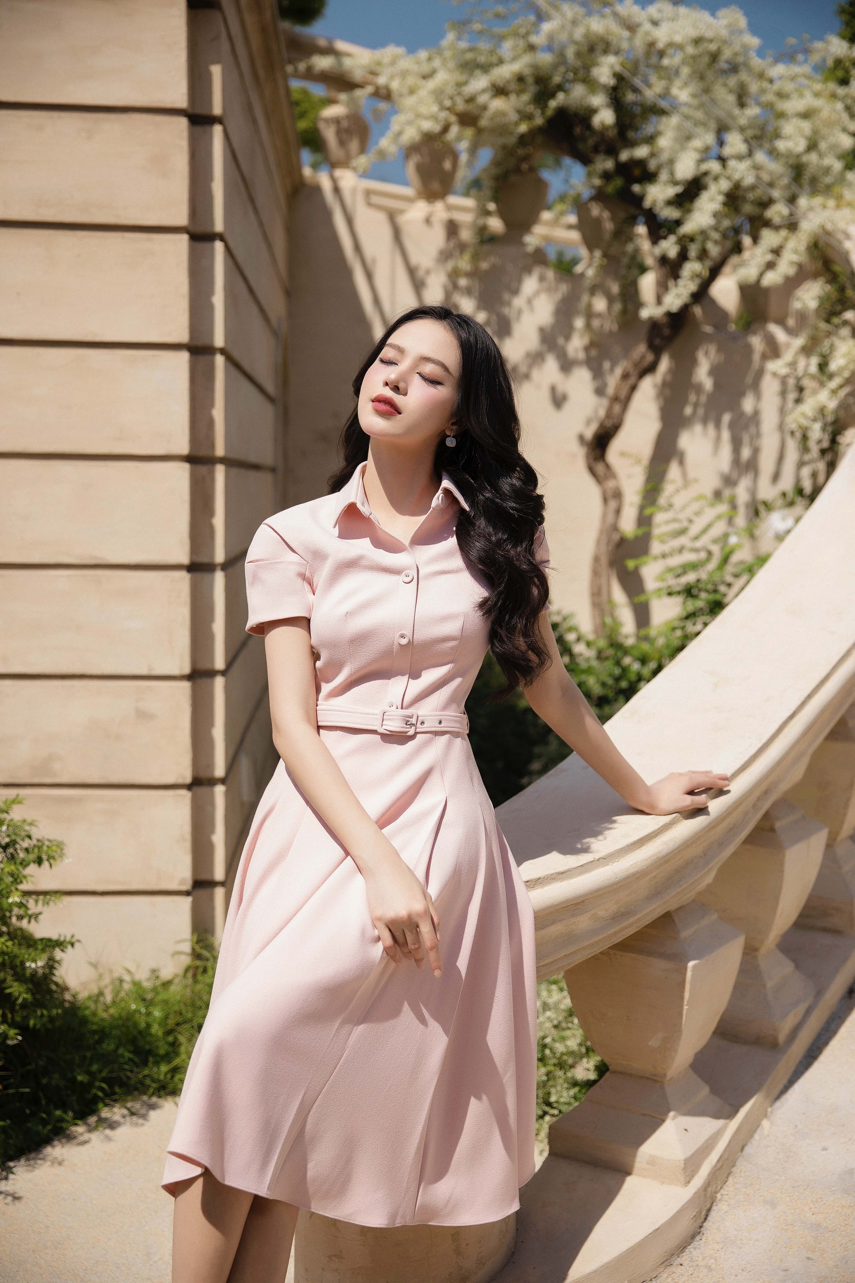 Top 9 mẫu váy sơ mi công sở đẹp, thời trang cao cấp 2024