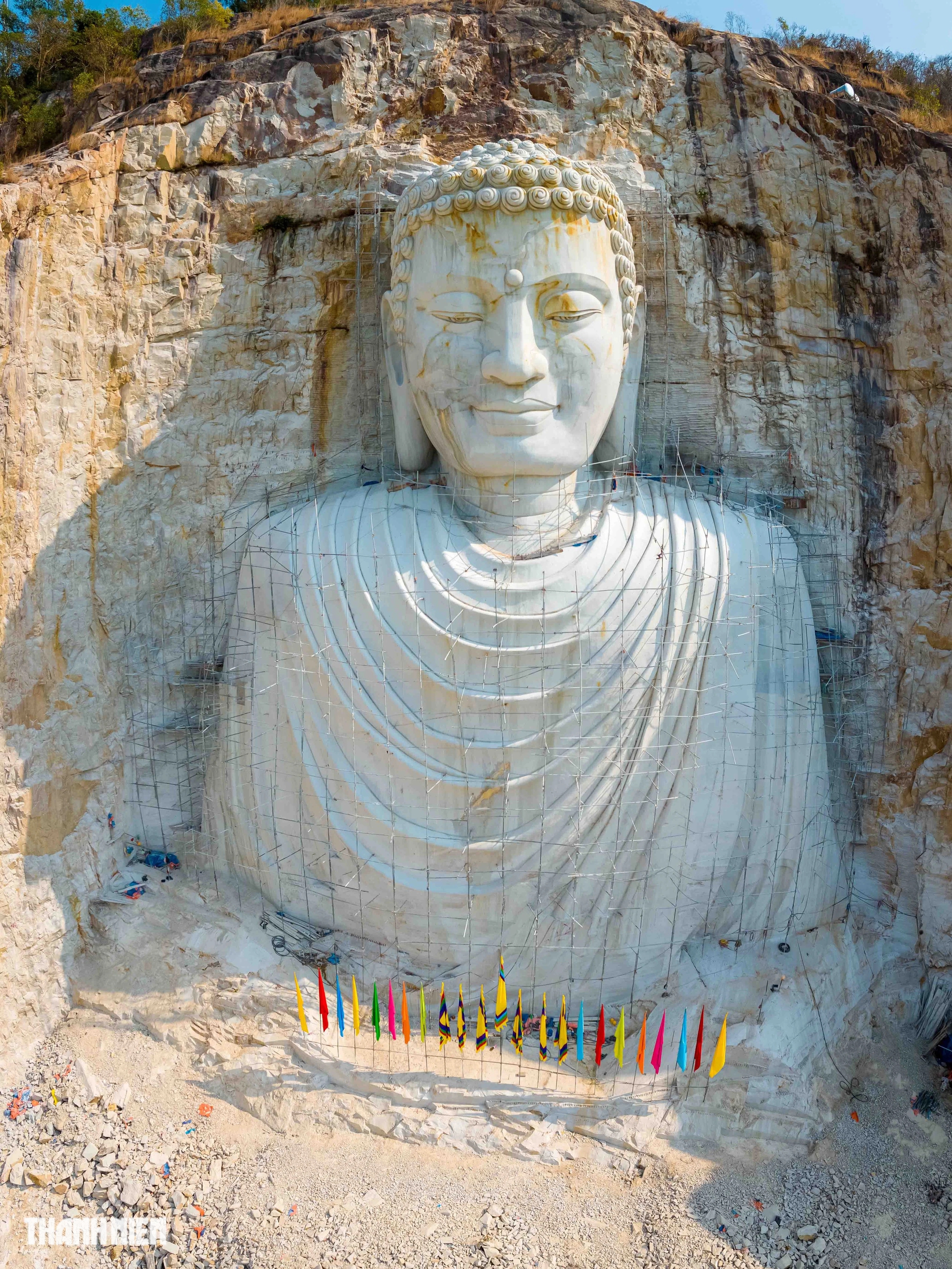 Chiêm ngưỡng tượng Phật cao 81m tạc trong vách núi An Giang- Ảnh 7.
