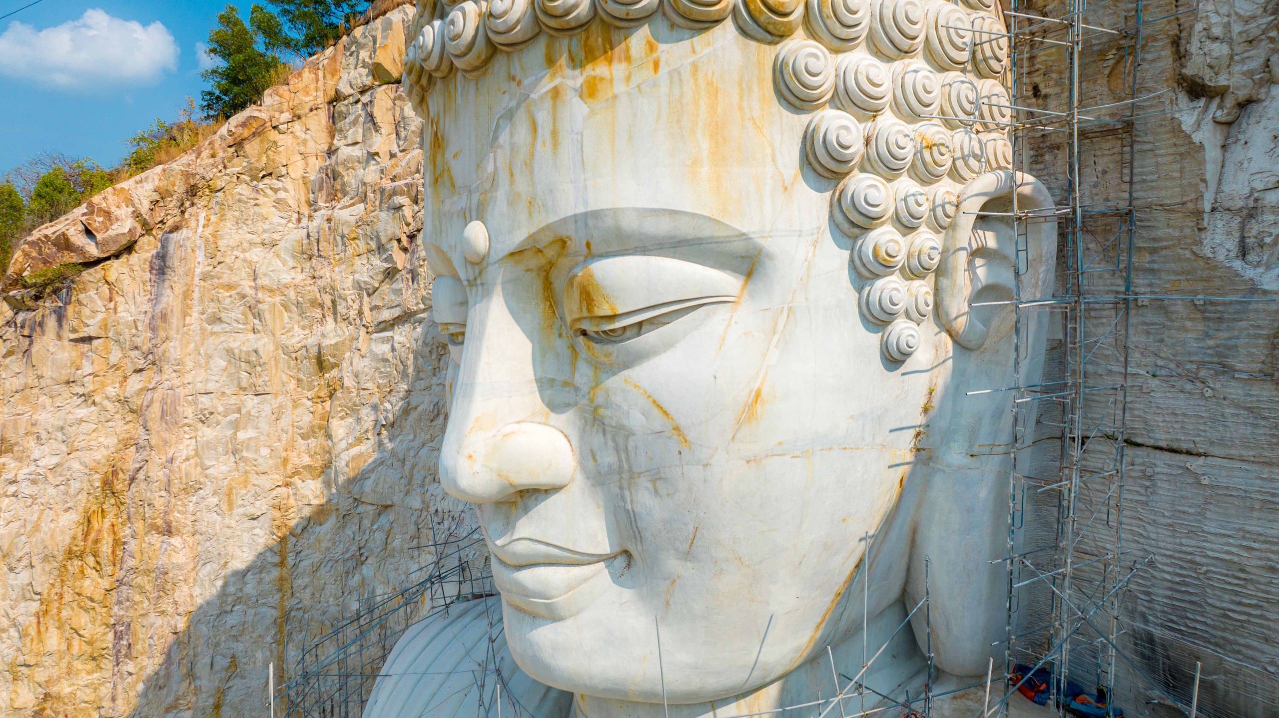 Chiêm ngưỡng tượng Phật cao 81m tạc trong vách núi An Giang- Ảnh 9.