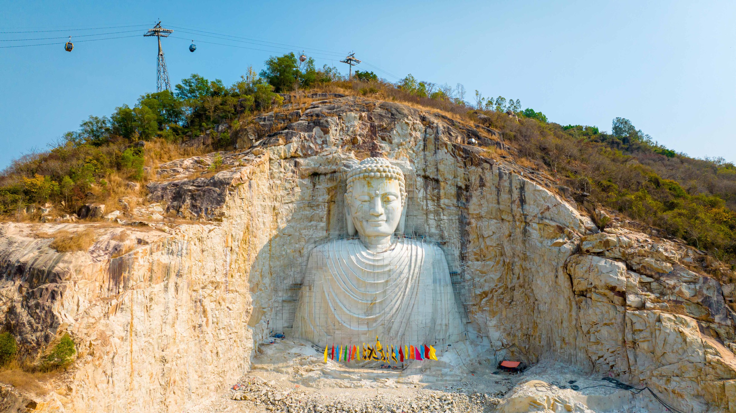 Chiêm ngưỡng tượng Phật cao 81m tạc trong vách núi An Giang- Ảnh 5.