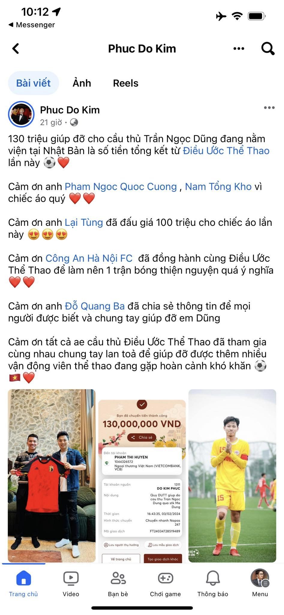 Cựu cầu thủ SLNA lâm nạn đã về tới Hà Nội: 3,5 tỉ đồng được thanh toán- Ảnh 6.