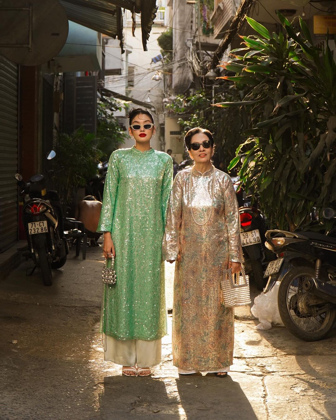 Thời trang du xuân đón tết của mỹ nhân Việt- Ảnh 10.