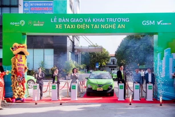 Sơn Nam là một trong những doanh nghiệp mới bắt tay cùng GSM chuyển đổi sang ô tô điện để chạy taxi