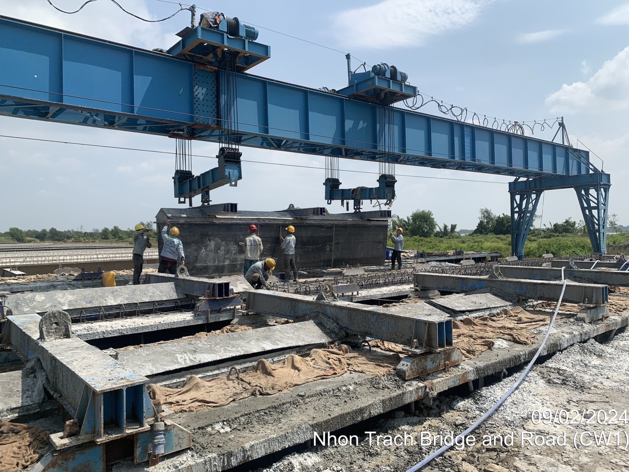 Trước thềm giao thừa, cầu Nhơn Trạch 6.900 tỉ nối TP.HCM - Đồng Nai vẫn rầm rập thi công- Ảnh 7.