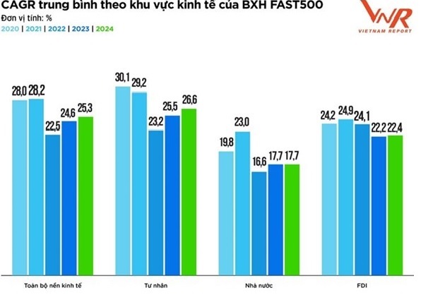 Doanh nghiệp tư nhân dẫn đầu về tốc độ tăng trưởng với mức gần 27%- Ảnh 1.