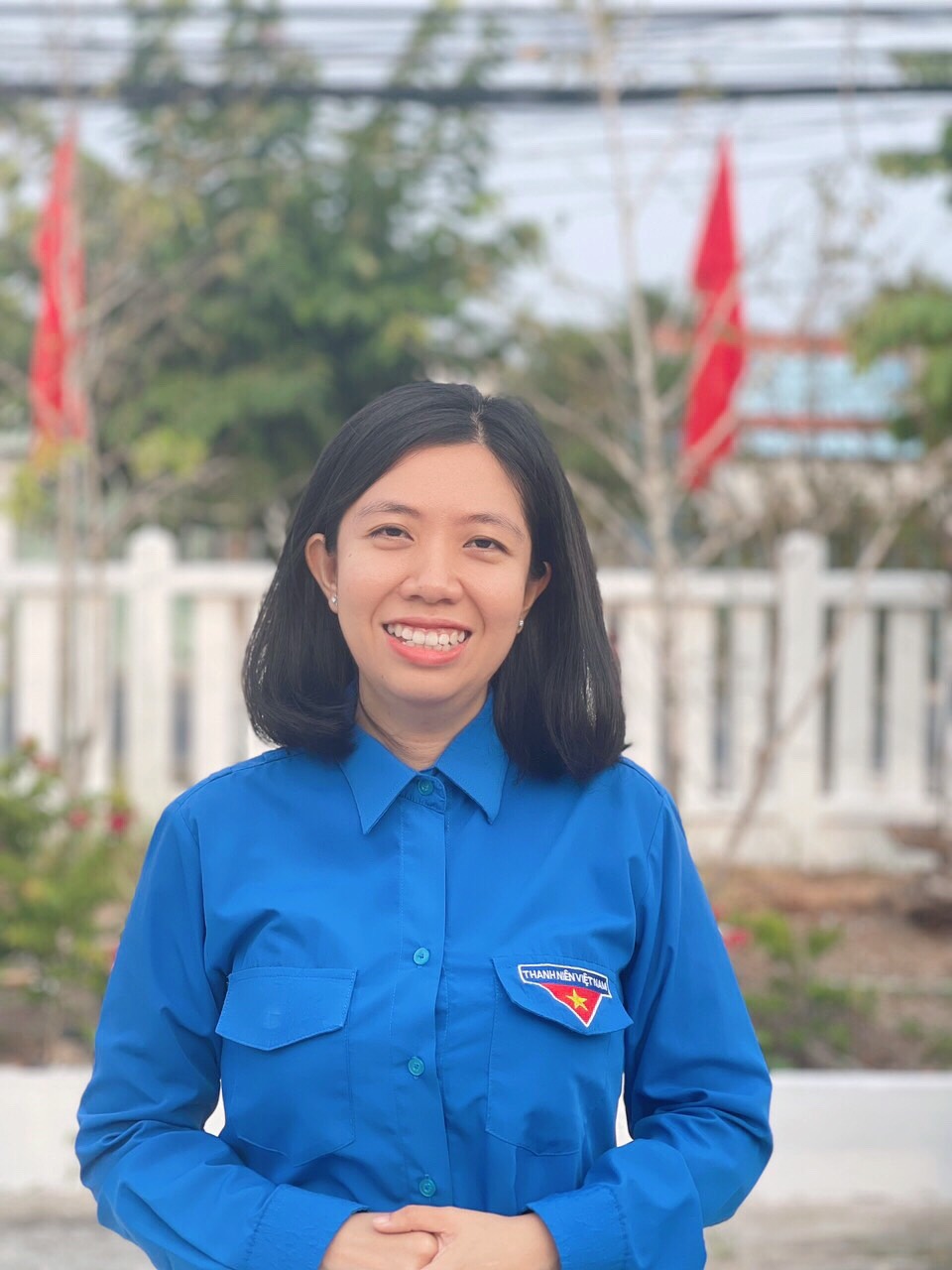 Chị Ngô Lê Phương Linh, Bí thư đoàn Thị trấn Châu Thành, tỉnh Bến Tre.jpg