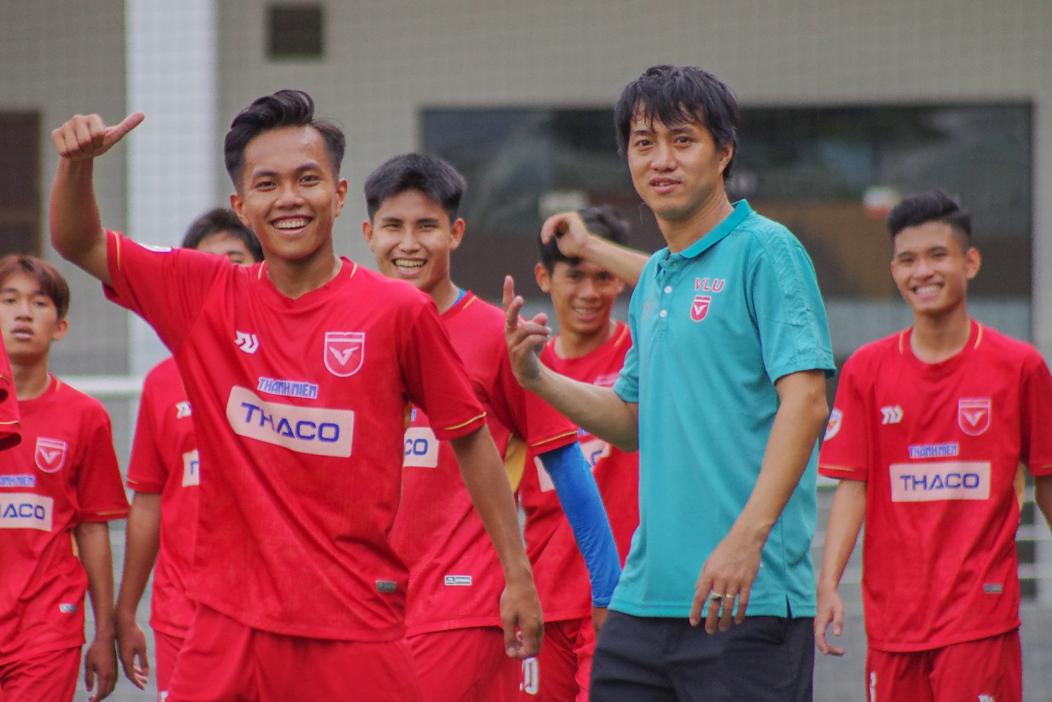 Thầy trò Trường ĐH Văn Lang quyết thể hiện phiên bản tốt nhất của chính mình ở giải TNSV THACO Cup 2024