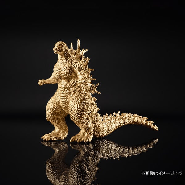 Tượng vàng 'quái vật Godzilla' được rao bán với giá 700 triệu đồng- Ảnh 1.