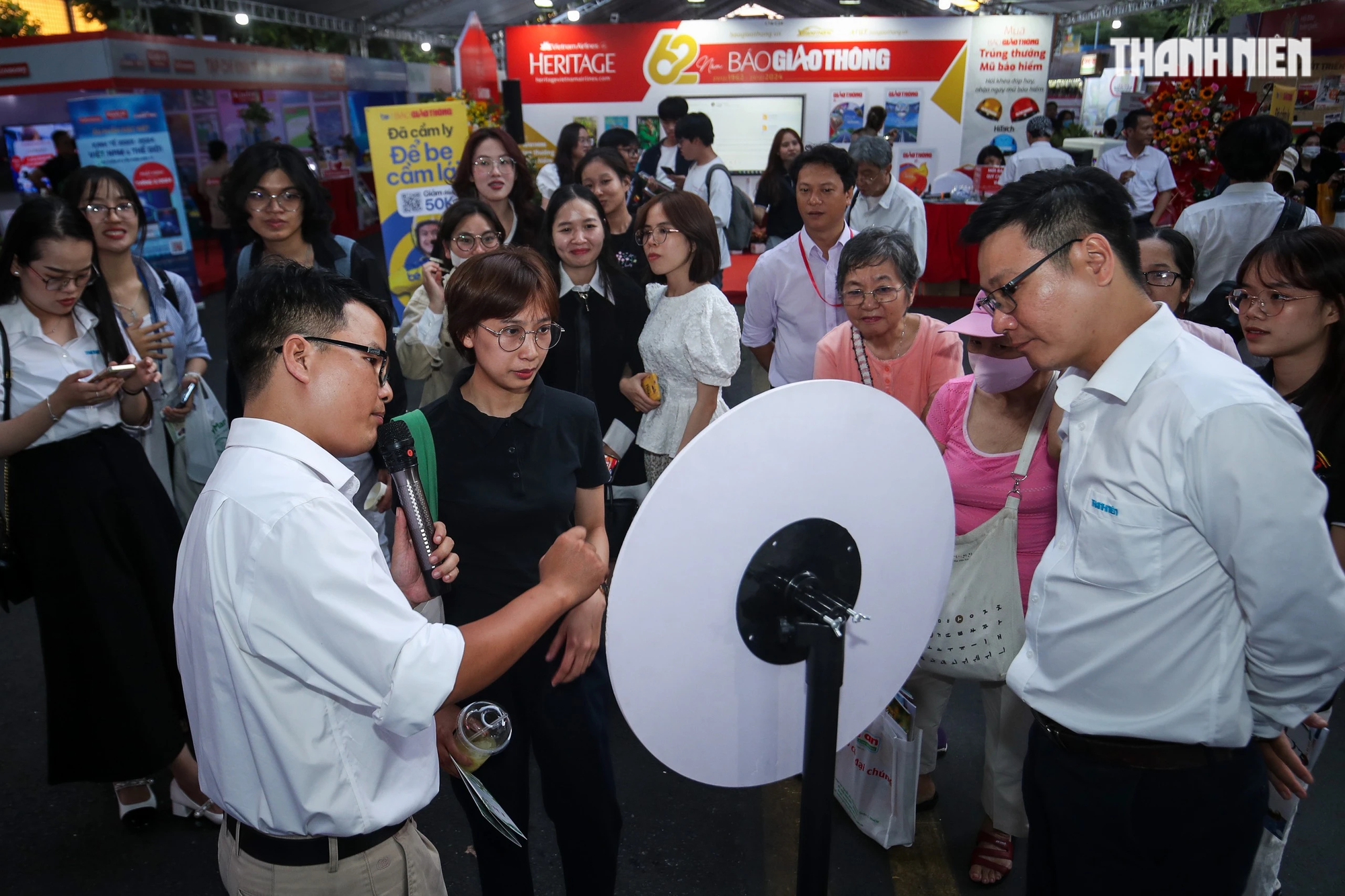 Bạn đọc 'cháy hết mình' với Báo Thanh Niên tại Hội Báo toàn quốc 2024- Ảnh 7.