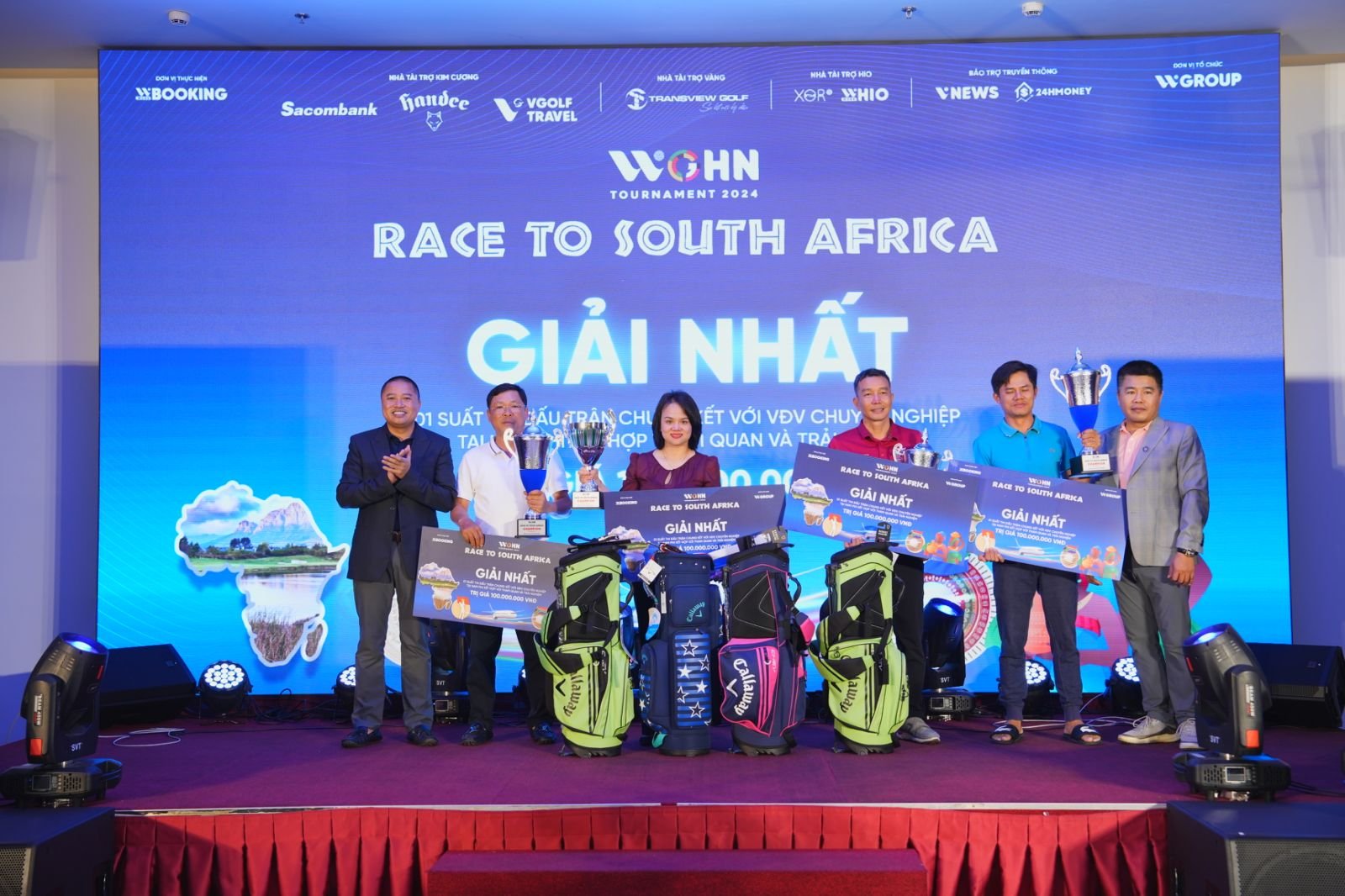 Bốn golfer của giải WGHN Tournament Race to South Africa 2024 đã đoạt vé thi đấu ở Nam Phi