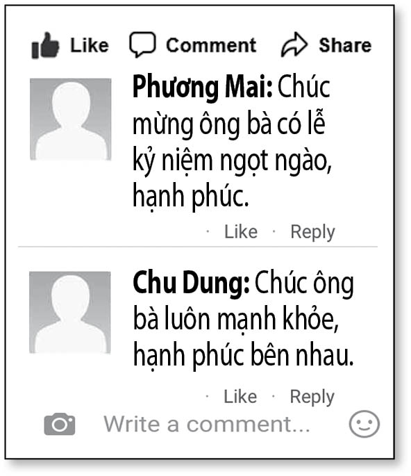 Ông bà thay lễ mừng thọ bằng đám cưới vàng 50 năm, không nhận phong bì - Ảnh 4.