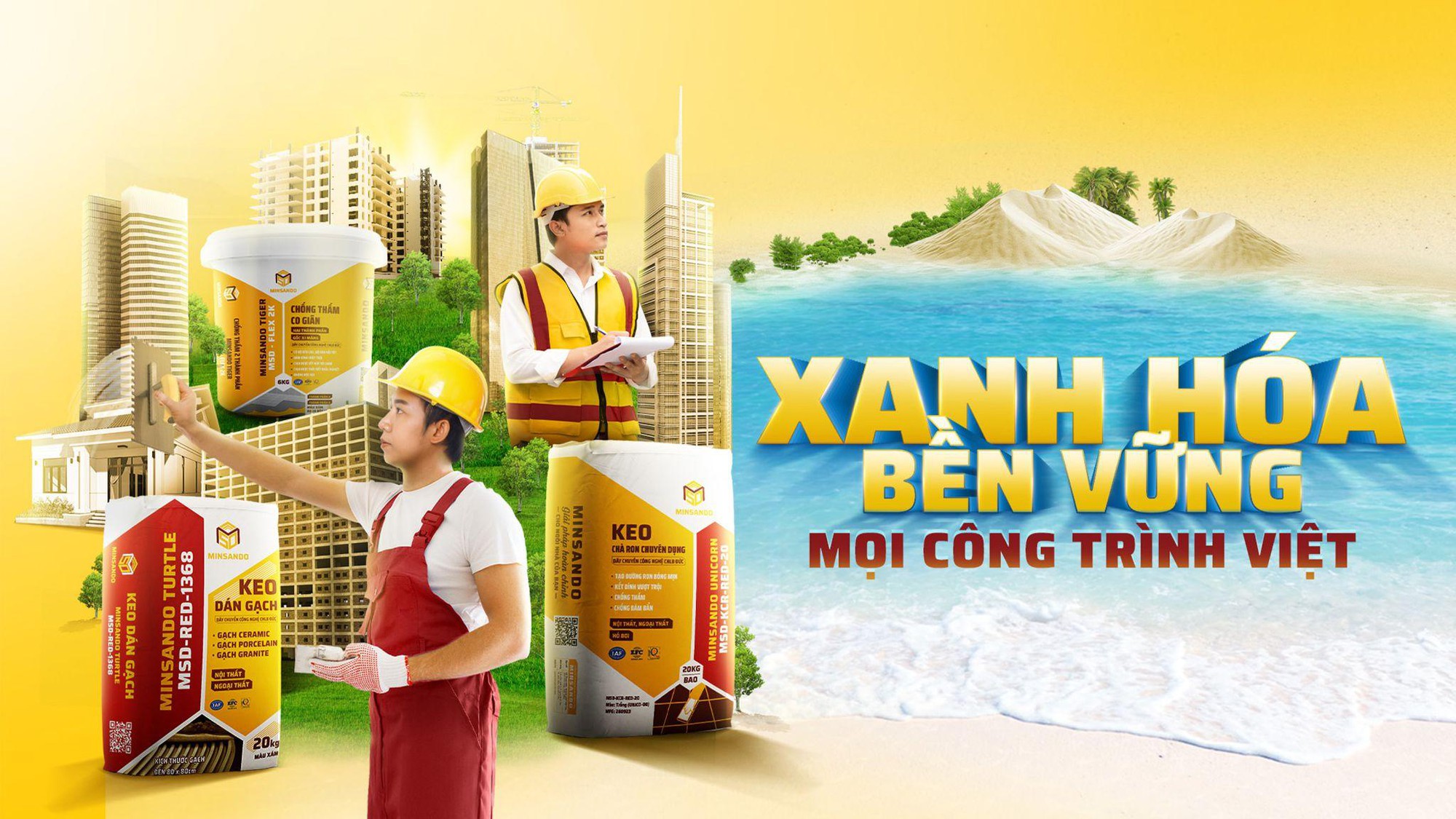 MINSANDO khẳng định vị thế bền vững, chung tay phủ xanh hàng triệu công trình Việt- Ảnh 5.