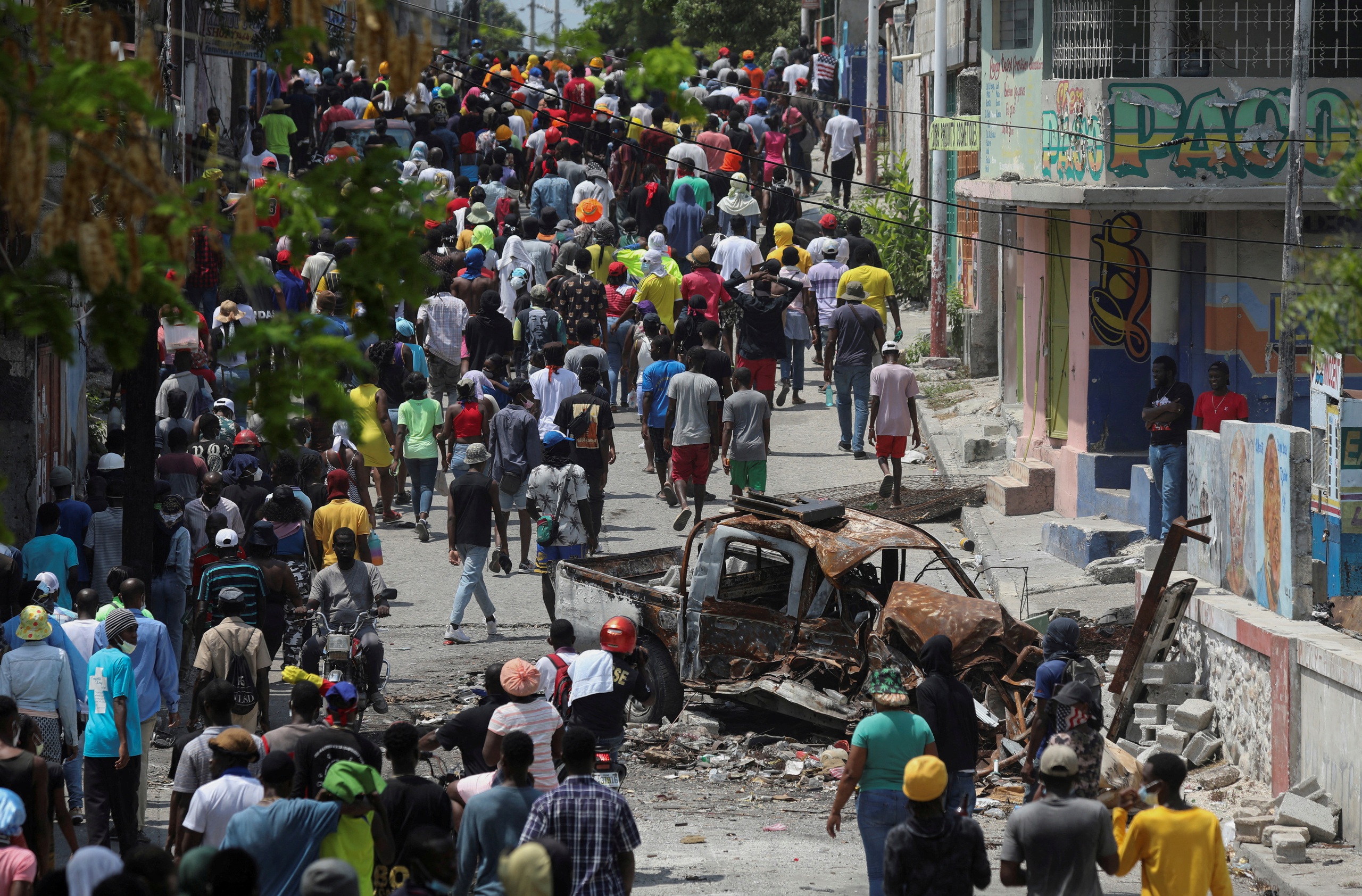Băng nhóm tội phạm nổi loạn chịu đòn nặng khi chính quyền Haiti mạnh tay trấn áp- Ảnh 1.