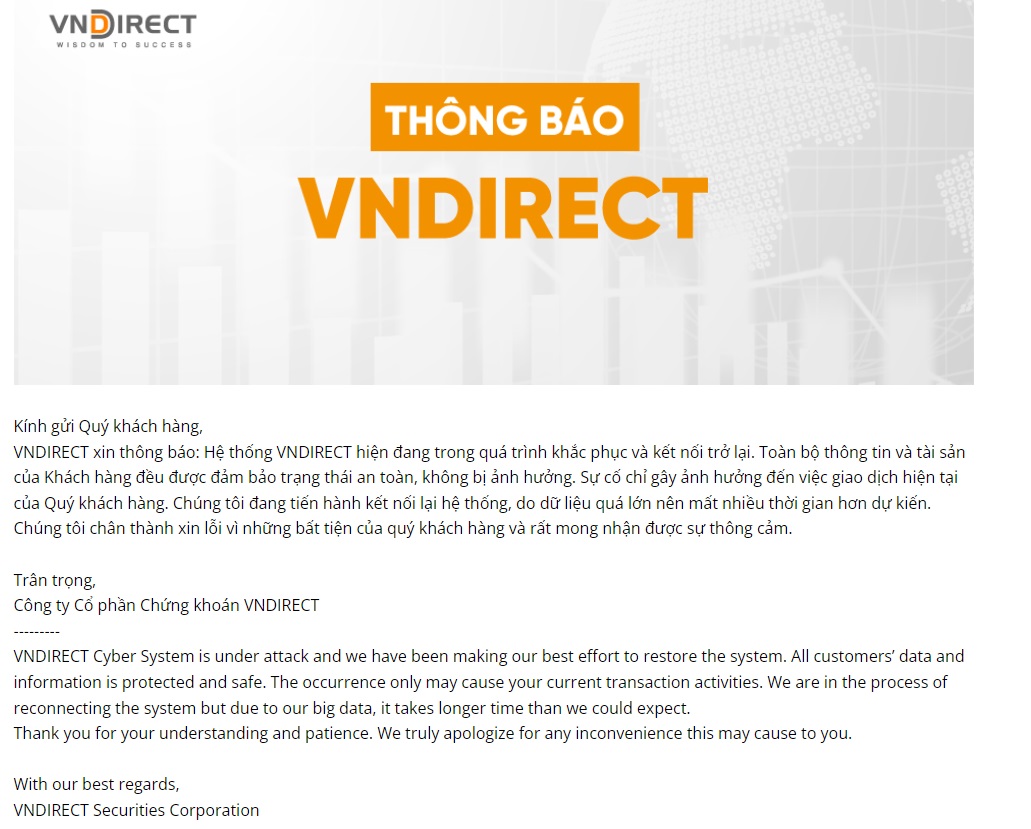 Sự cố VNDirect: Hacker tấn công lỗ hổng 'zero day'- Ảnh 1. Sự cố VNDirect: Hacker tấn công lỗ hổng 'zero day'- Ảnh 1.