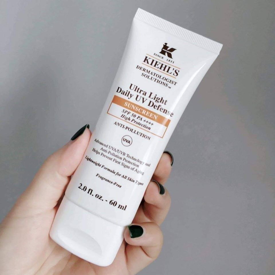 Kem Chống Nắng Kiehl's Ultra Light Daily UV Defense SPF 50 - Mint Cosmetics  - Save The Best For You!