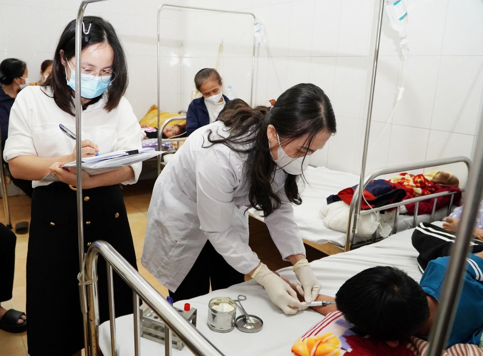 Hà Tĩnh ghi nhận 13 trẻ em mắc bệnh sởi tại một huyện- Ảnh 1. Hà Tĩnh ghi nhận 13 trẻ em mắc bệnh sởi tại một huyện- Ảnh 1.