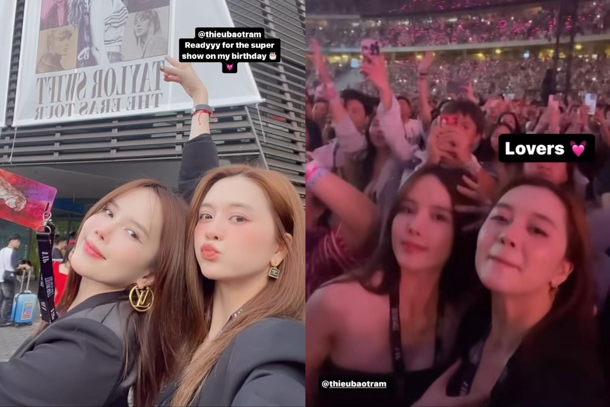 Lý Hùng, Đỗ Mỹ Linh hào hứng xem show Taylor Swift tại Singapore - Ảnh 5. Lý Hùng, Đỗ Mỹ Linh hào hứng xem show Taylor Swift tại Singapore - Ảnh 5.