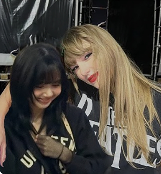 Lisa nhóm BlackPink tham gia ‘The Eras Tour’ của Taylor Swift tại Singapore- Ảnh 2.