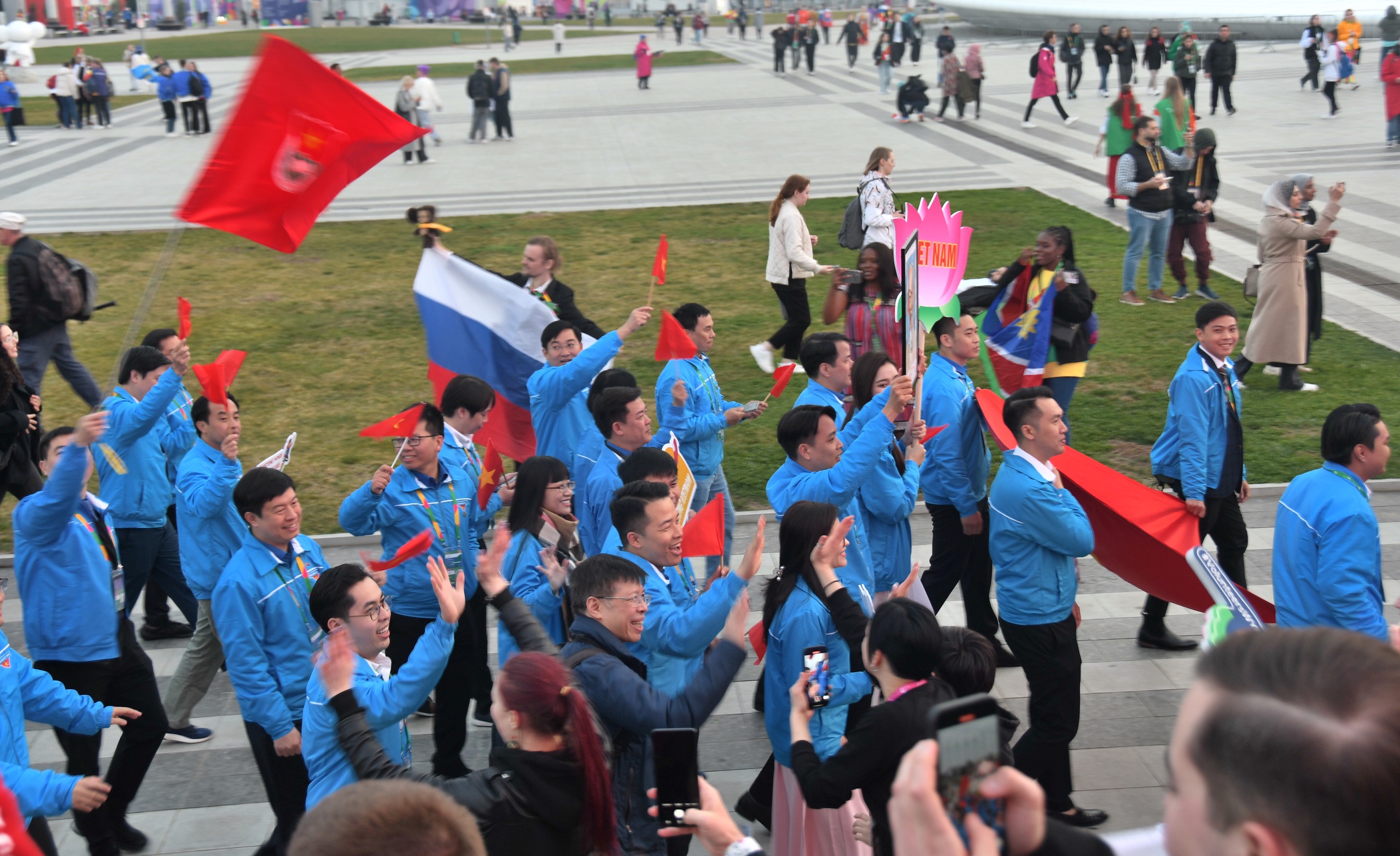 Buổi diễu hành ấn tượng của thanh niên Việt Nam với 180 quốc gia- Ảnh 6.