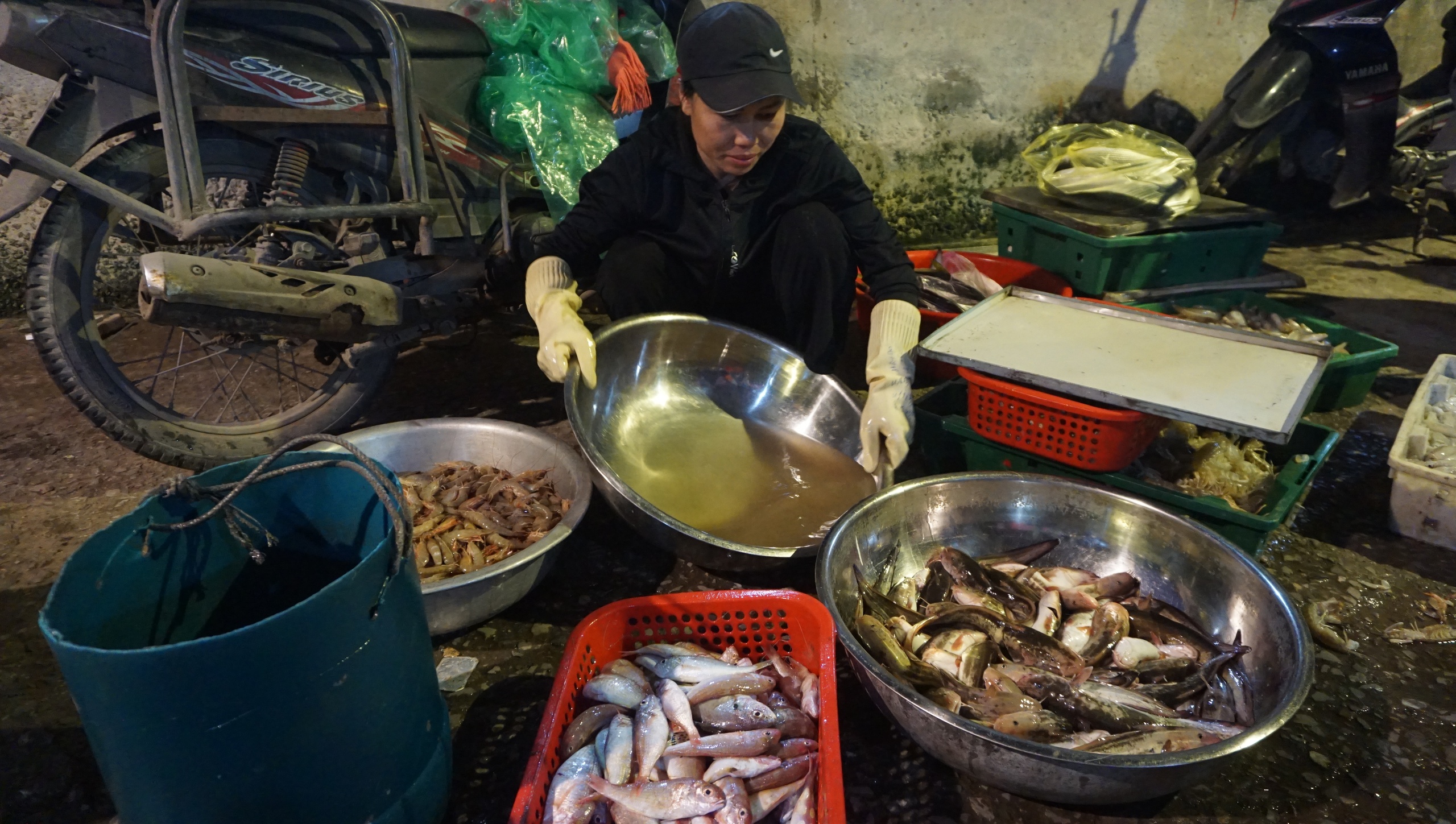 Chợ cá Hải Bình tấp nập trong đêm- Ảnh 10.