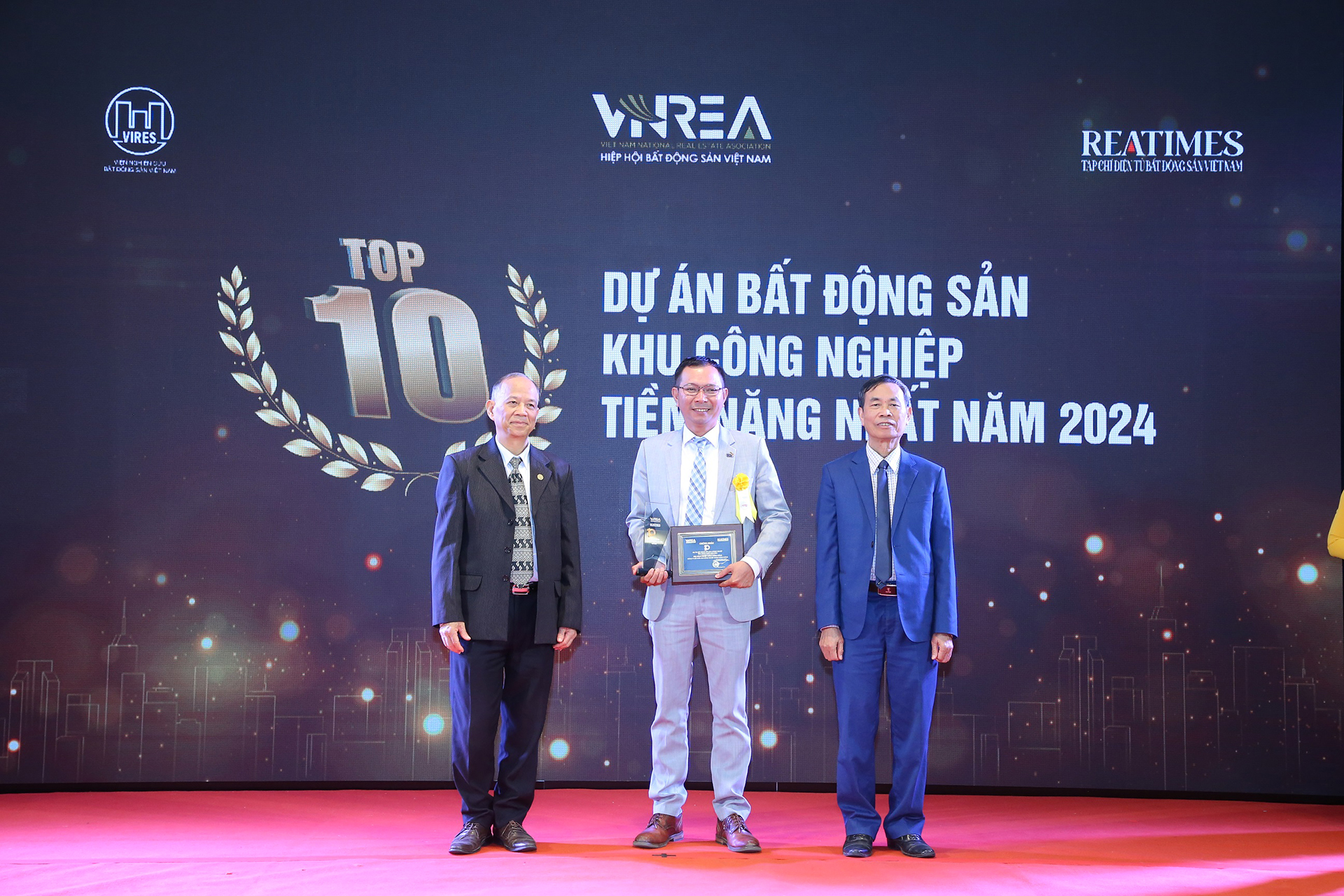 Giải thưởng Top 10 Dự án Bất động sản Khu công nghiệp tiềm năng nhất năm 2024 đã khẳng định tầm nhìn chiến lược và cam kết phát triển bền vững của TTC IZ