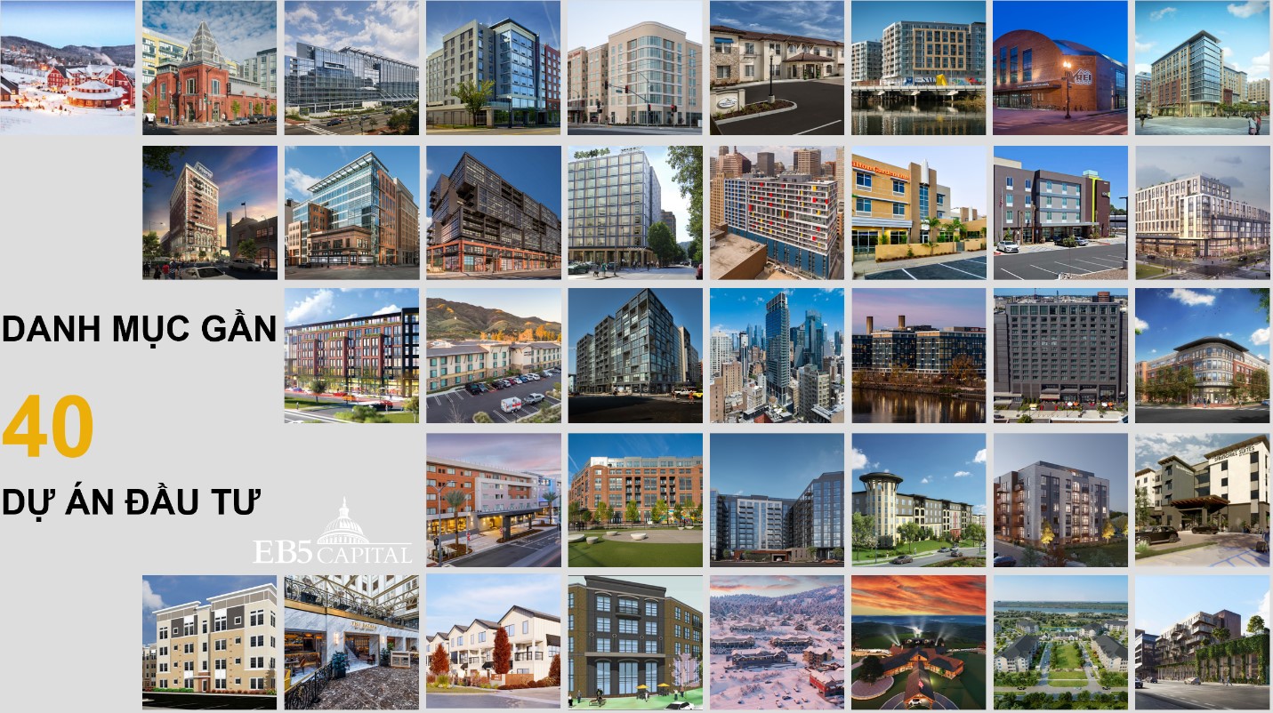 Danh sách gần 40 dự án thành công huy động phát triển của EB5 Capital Danh sách gần 40 dự án thành công huy động phát triển của EB5 Capital