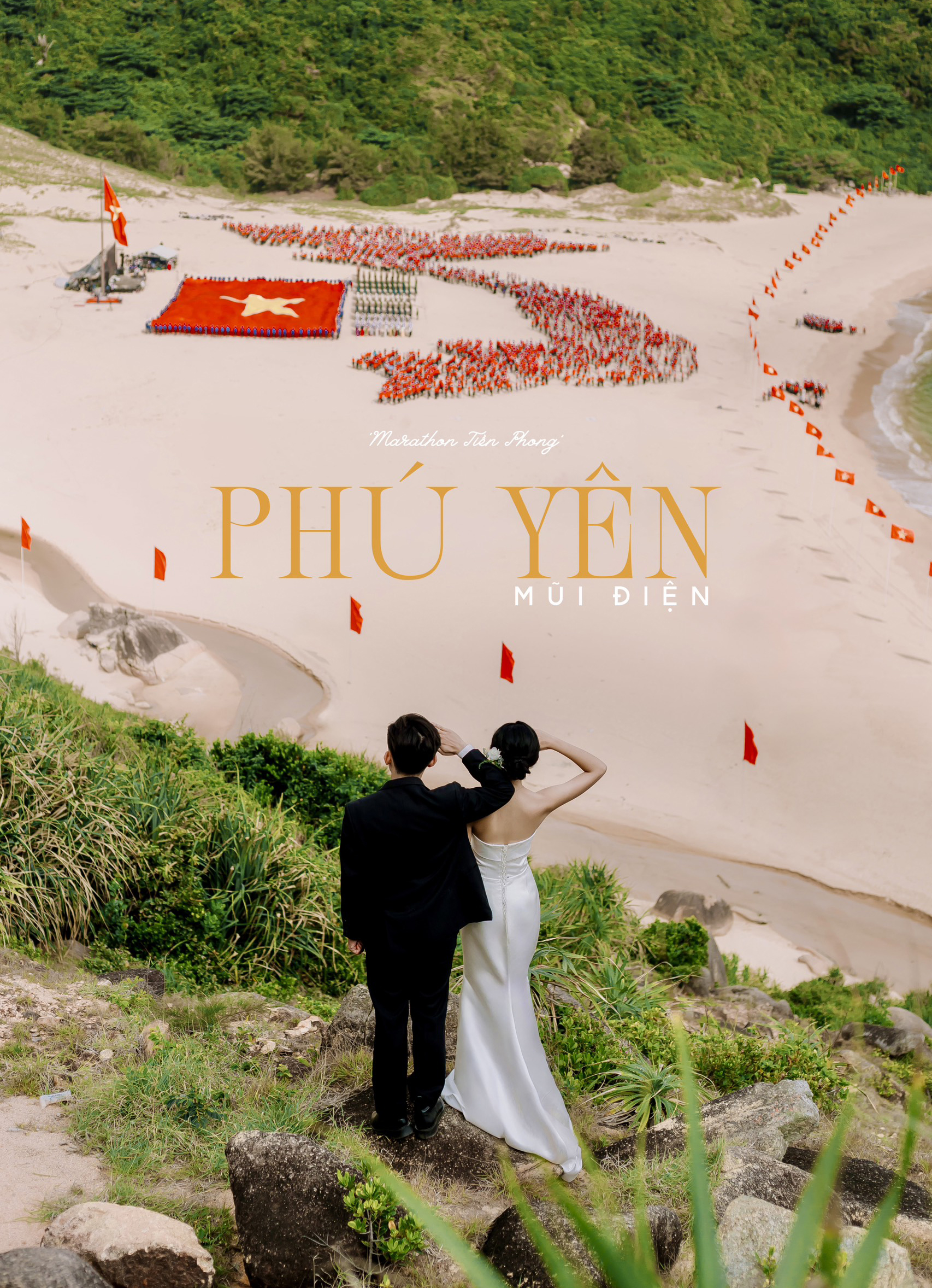 Đang vi vu Phú Yên chụp ảnh cưới, cặp đôi gây bão mạng với khoảnh khắc 'để đời'- Ảnh 1.