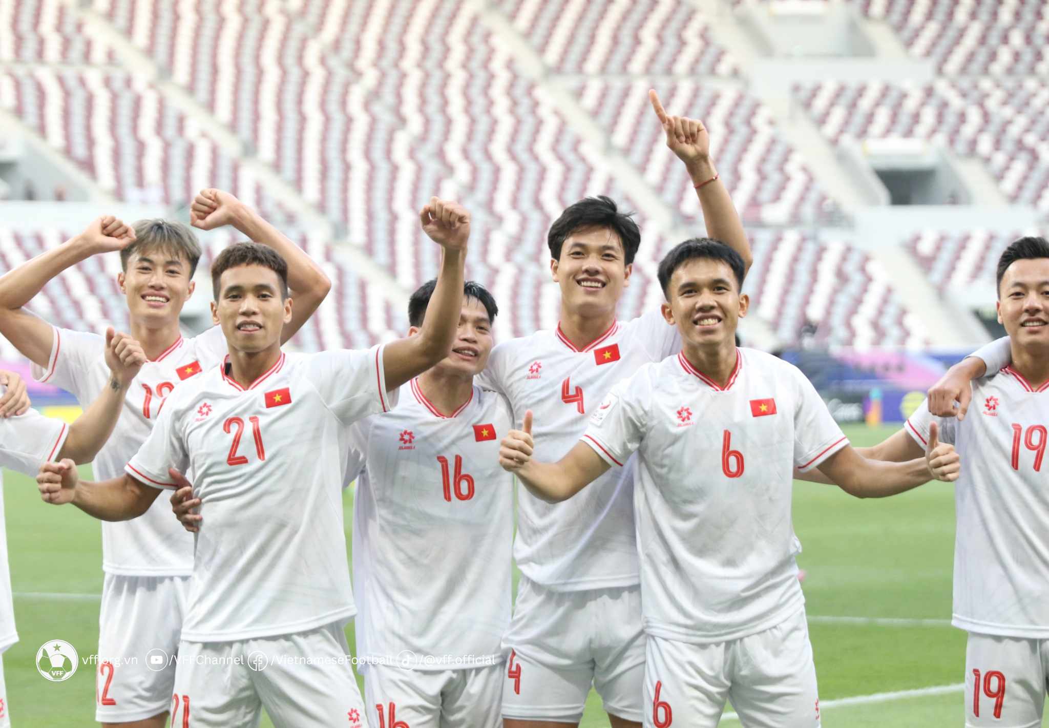 U.23 Việt Nam toàn thắng và có 6 điểm sau 2 lượt trận