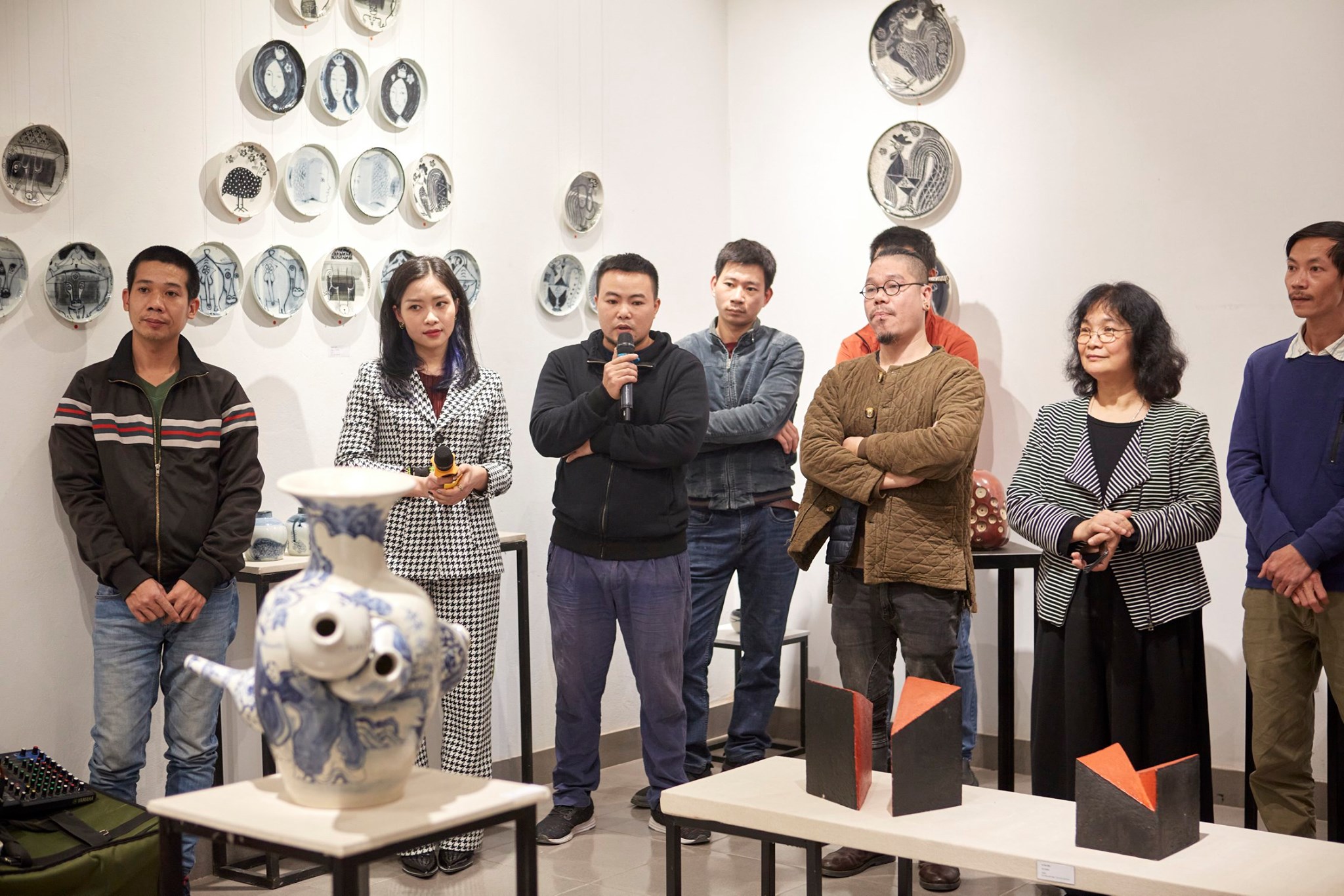 Một triển lãm gốm tết 2021 của Lê Anh Vũ và các điêu khắc gia tại Bát Tràng Ceramic Art Space