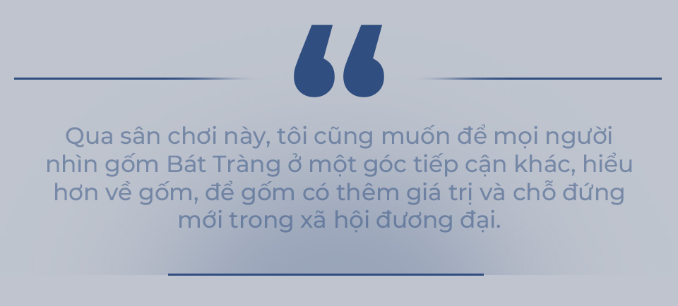 Nhà điêu khắc Lê Anh Vũ: Nghĩ khác, làm khác với gốm Bát Tràng- Ảnh 9.