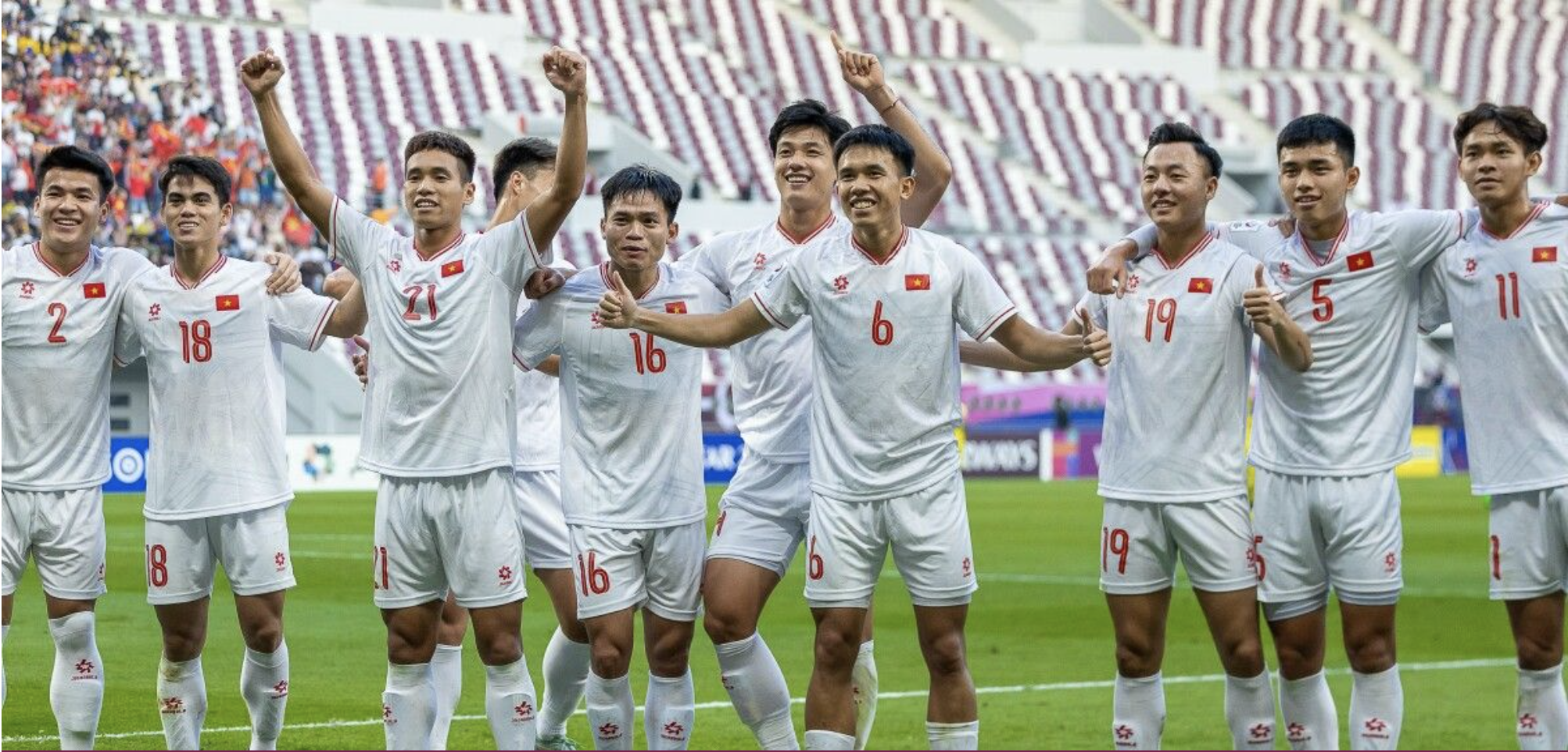 Đội tuyển U.23 Việt Nam sở hữu lực lượng gồm nhiều lớp cầu thủ gối đầu nhau