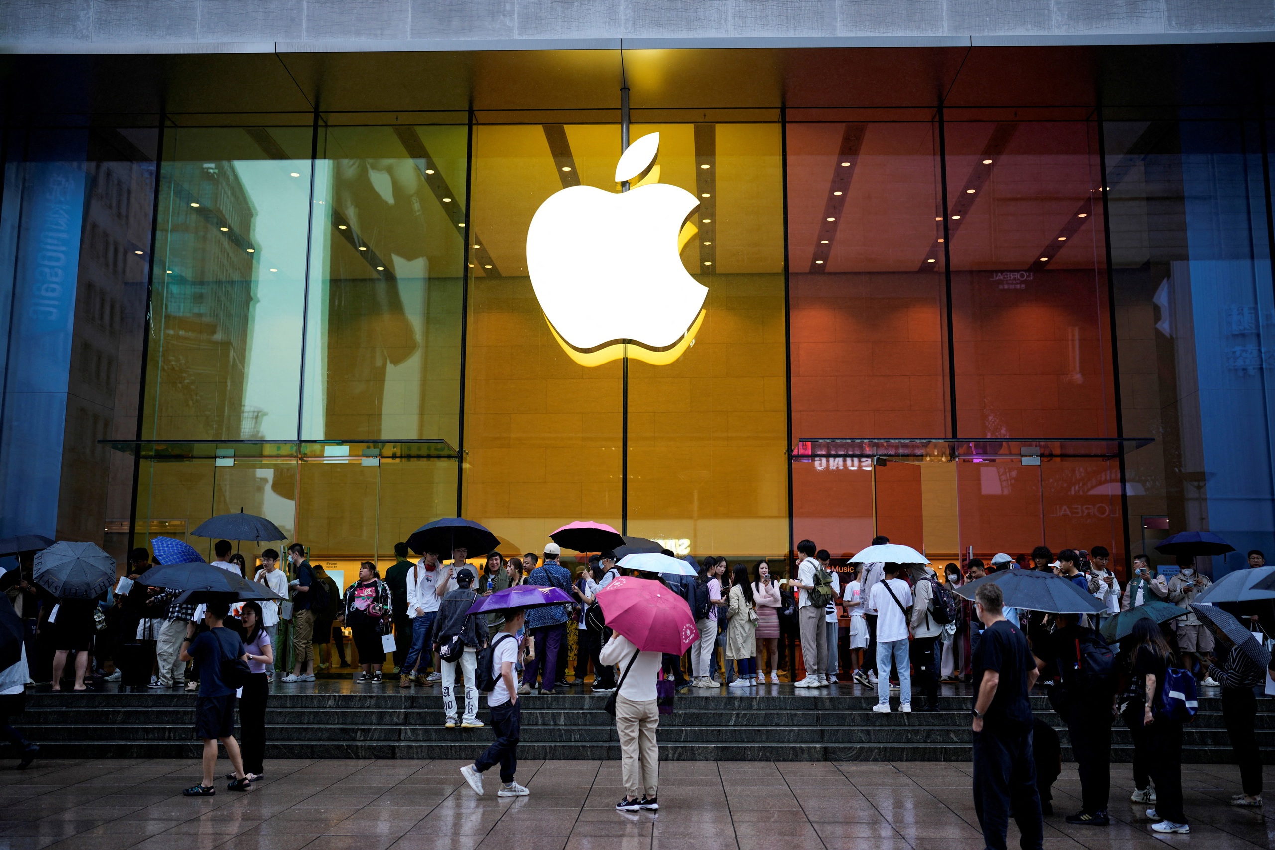 Doanh số Apple giảm ở Trung Quốc