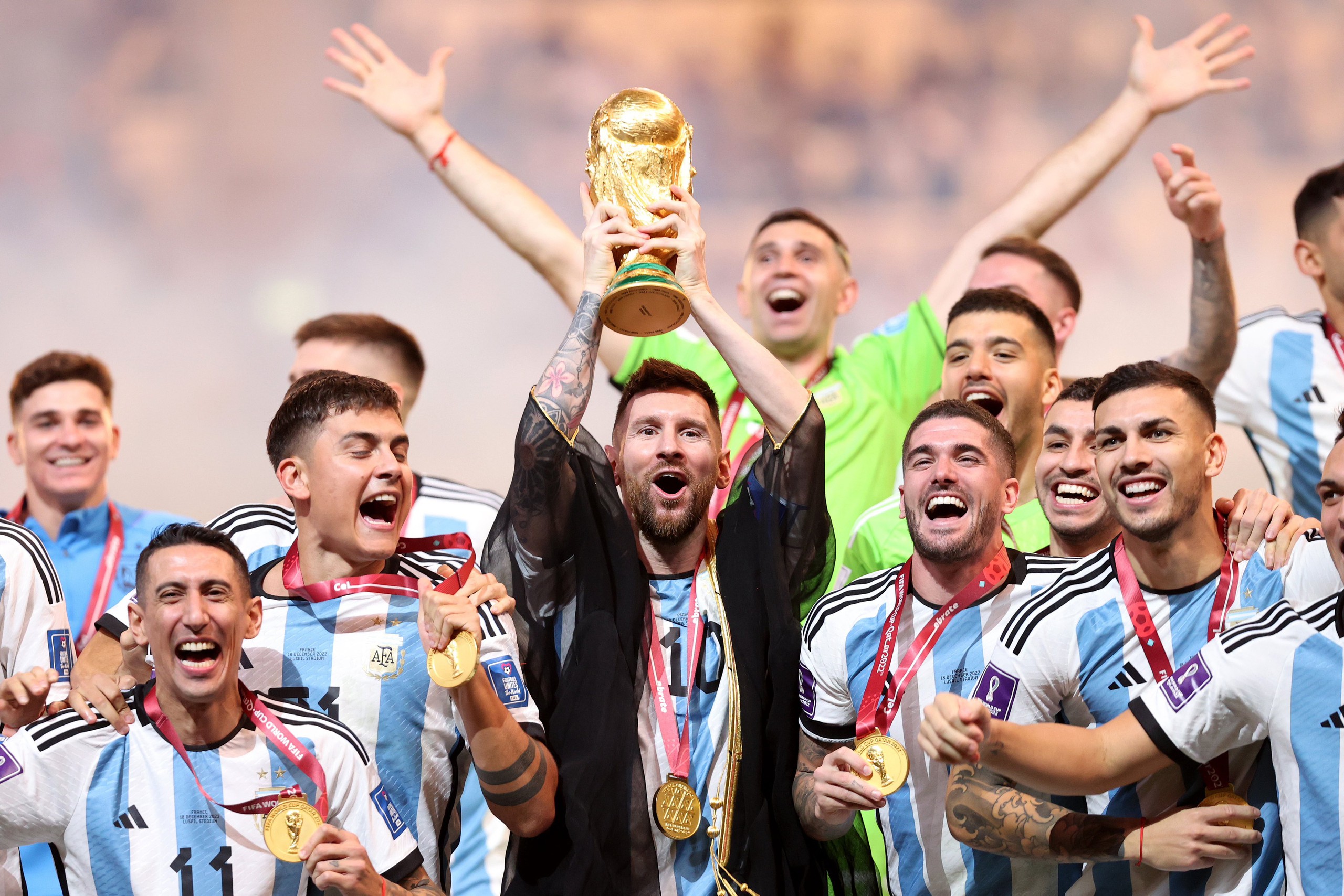 Hiệu ứng của Messi với bóng đá Mỹ cực lớn, khi anh đang là nhà vô địch World Cup và là cầu thủ xuất sắc nhất thế giới