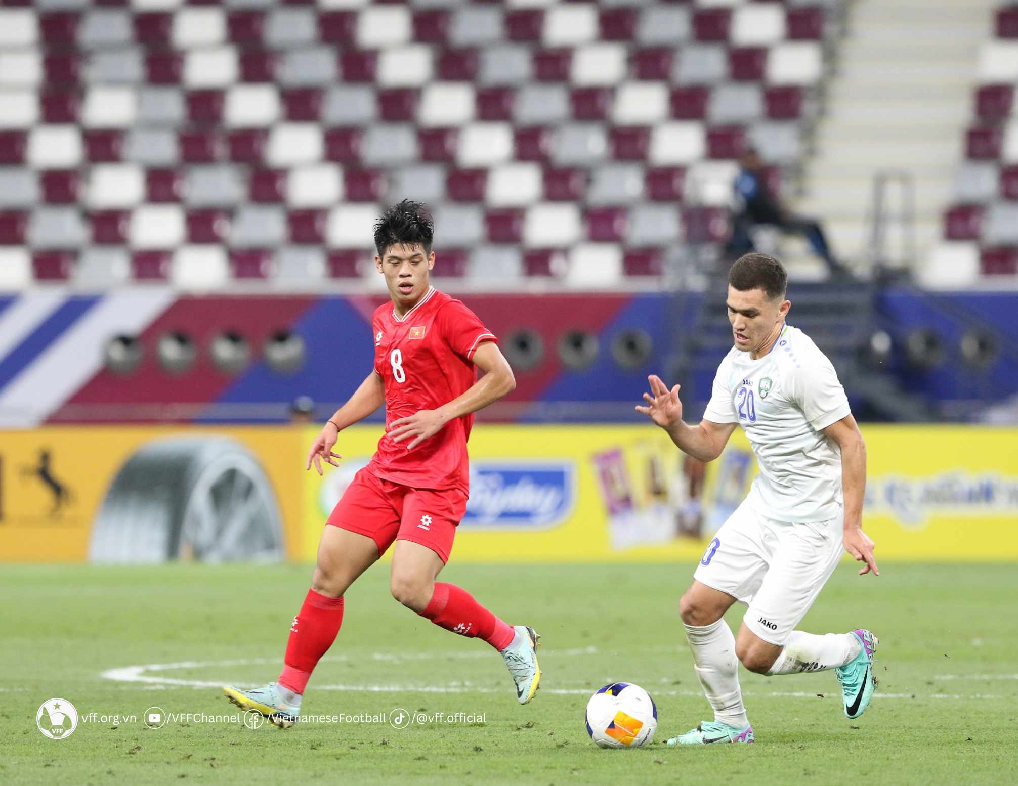 Đức Việt nằm trong số cầu thủ lần đầu đá chính tại giải U.23 châu Á 2024