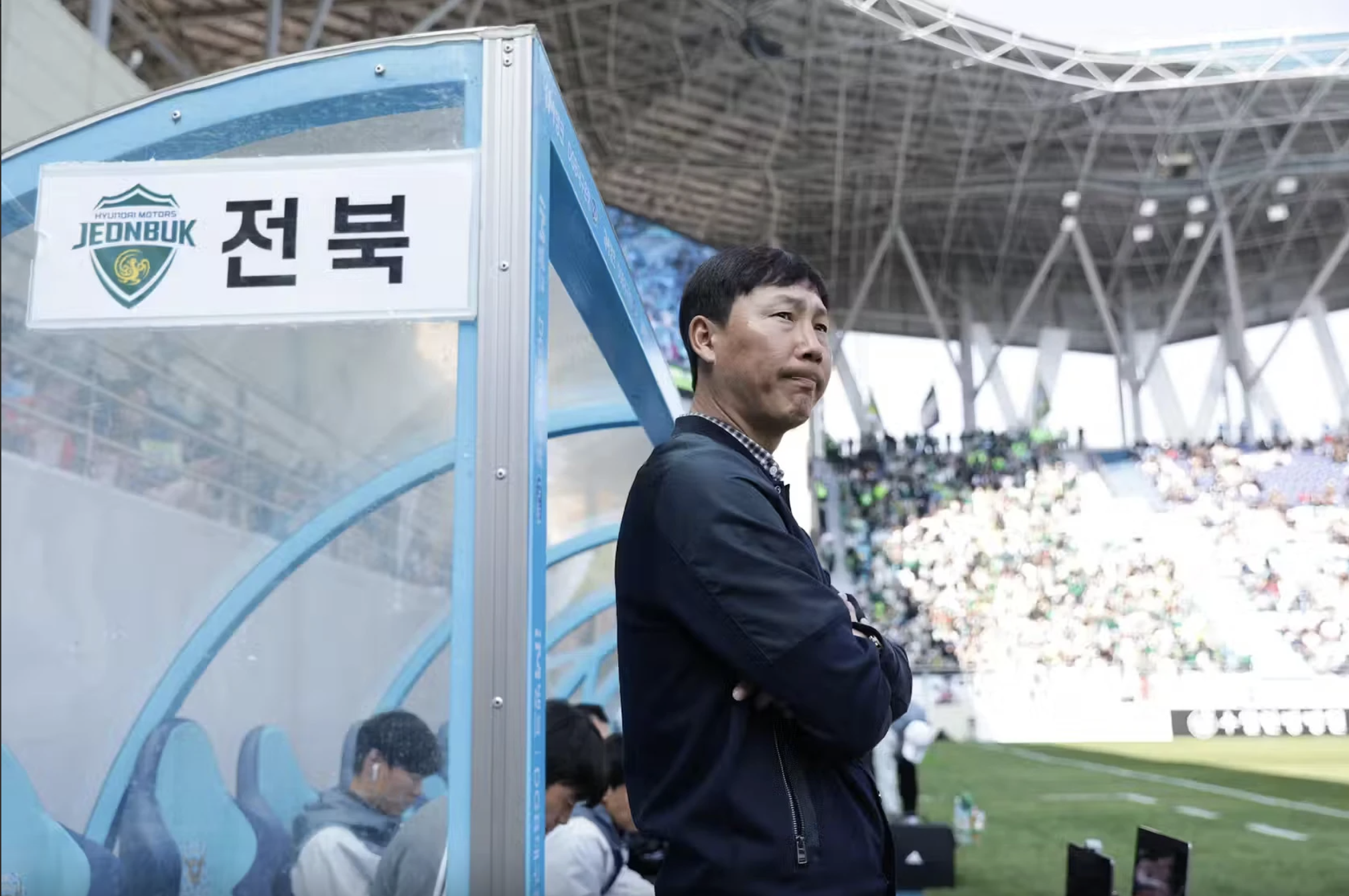 HLV Kim Sang-sik có khả năng kết nối với cầu thủ rất tốt
