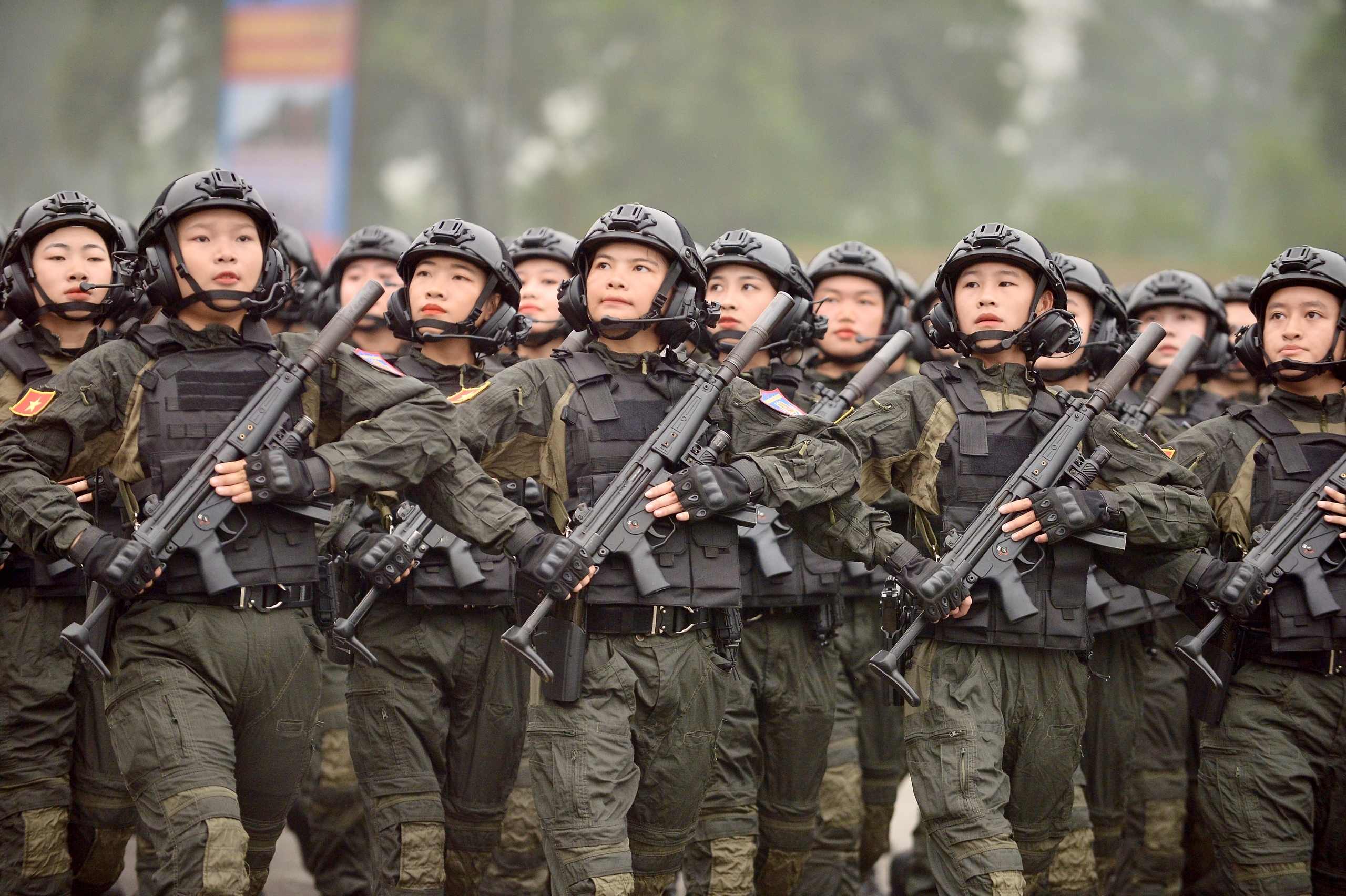 3 đại tướng kiểm tra hợp luyện diễu binh kỷ niệm chiến thắng Điện Biên Phủ- Ảnh 17.