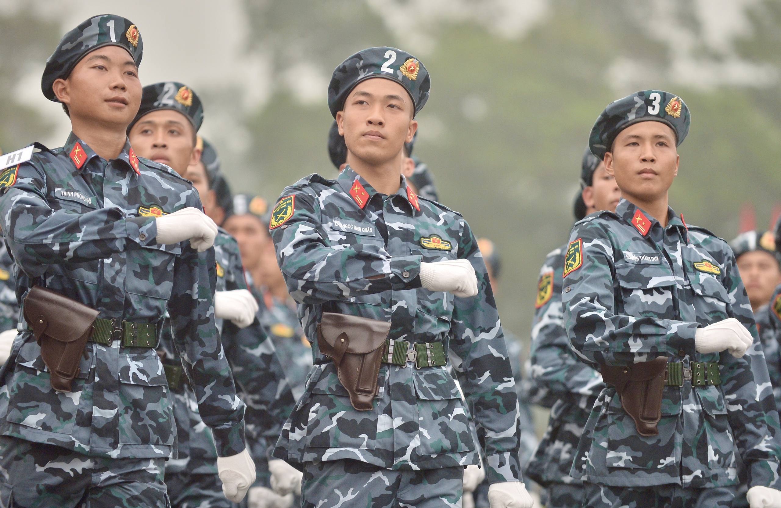 3 đại tướng kiểm tra hợp luyện diễu binh kỷ niệm chiến thắng Điện Biên Phủ- Ảnh 11.