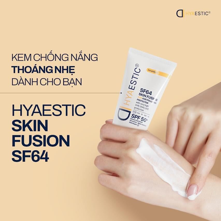 HÀNG CÔNG TY] KEM CHỐNG NẮNG BẢO VỆ TỐI ĐA HYAESTIC SKIN FUSION SUN AND  POLLUTION PROTECTOR SPF50+ | Lazada.vn