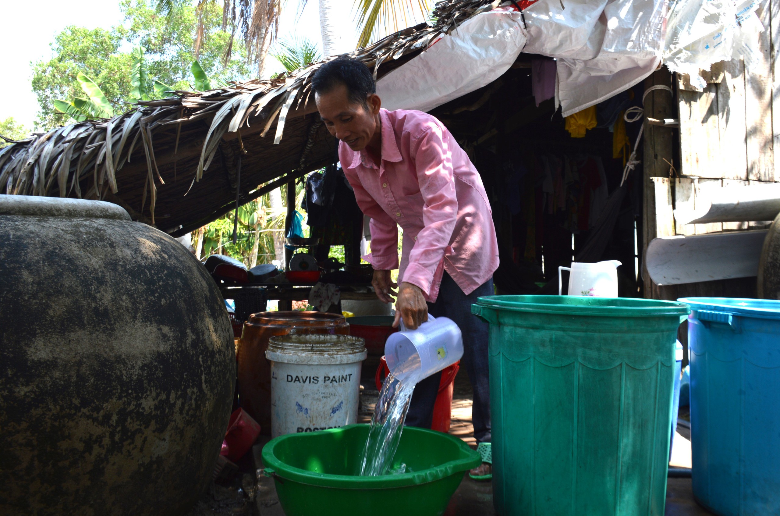 Quân khu 9 cấp nước sạch miễn phí cho người dân vùng khô hạn ở Cà Mau- Ảnh 9.