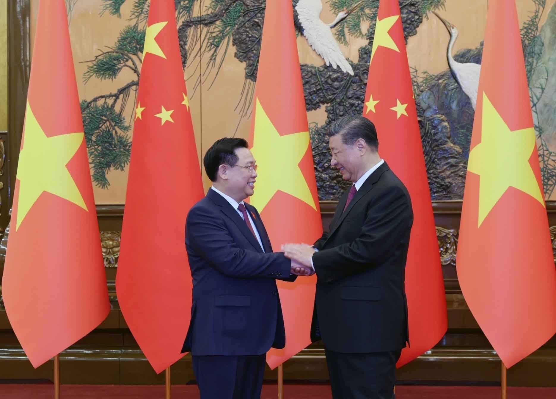 Chủ tịch Quốc hội Vương Đình Huệ hội kiến Tổng Bí thư, Chủ tịch nước Trung Quốc- Ảnh 5.